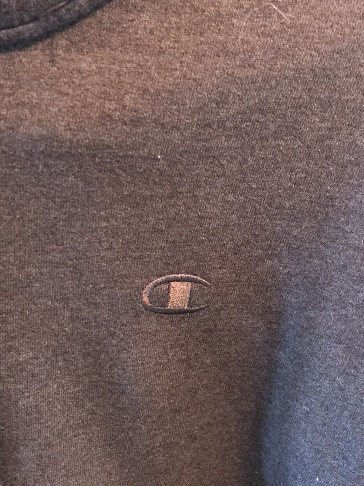 Champion Grey Zip Up Hoodie Size US M / EU 48-50 / 2 - 2 Thumbnail