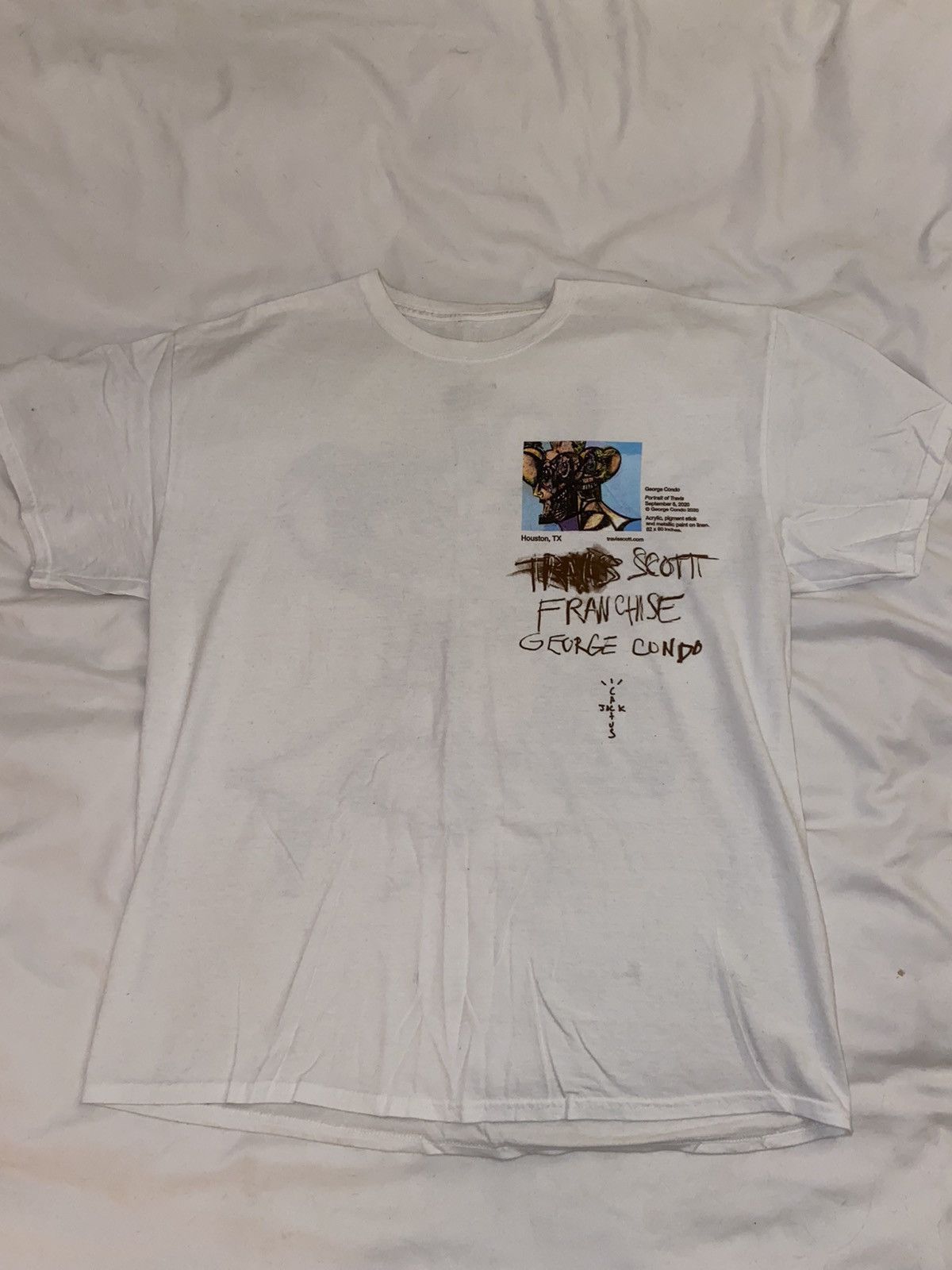 Travis Scott George Condo Shirt | Grailed