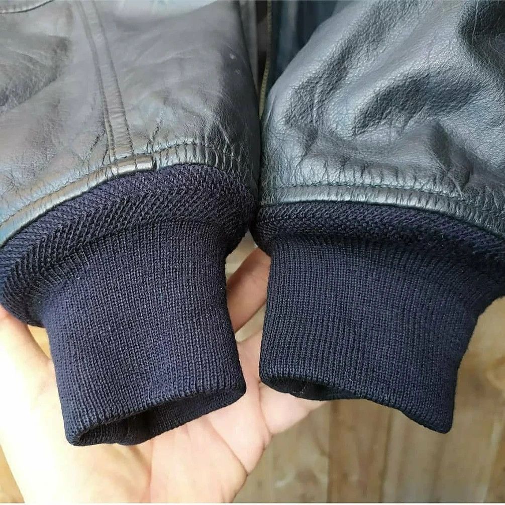 Japanese Brand × Kansai Yamamoto KANSAI 02 YAMAMOTO BOMBER EMBROIDERY LEATHER FLIGHT JACKET Size US M / EU 48-50 / 2 - 7 Thumbnail