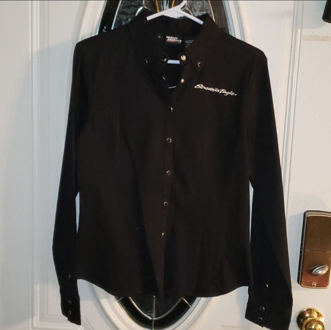 Harley Davidson NWOT Screaming Eagle Med Long Sleeve Shirt Size US M / EU 48-50 / 2 - 1 Thumbnail