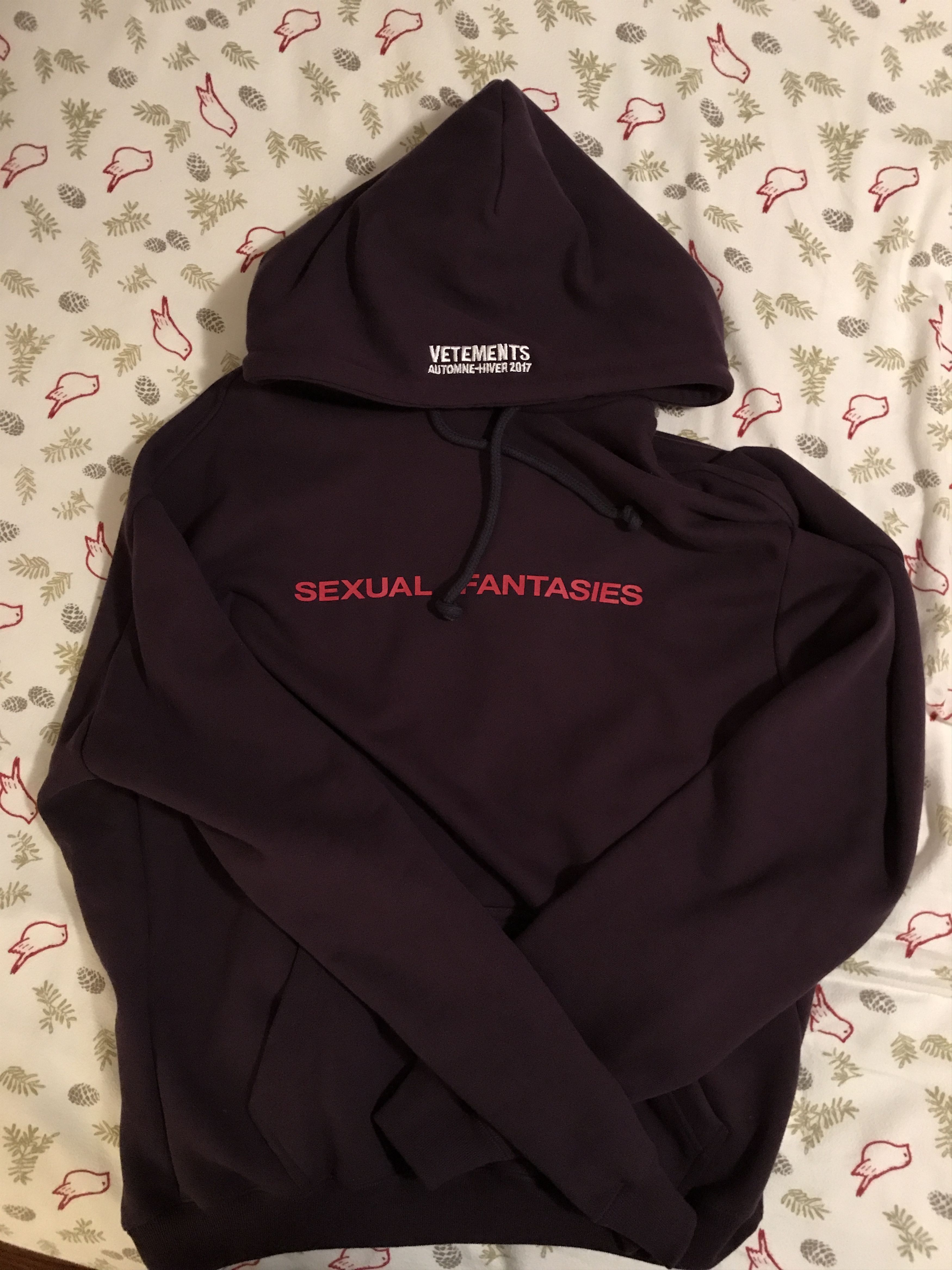 Vetements Sexual Fantasies Hoodie | Grailed Vetements Sexual Fantasies Hoodie | Grailed