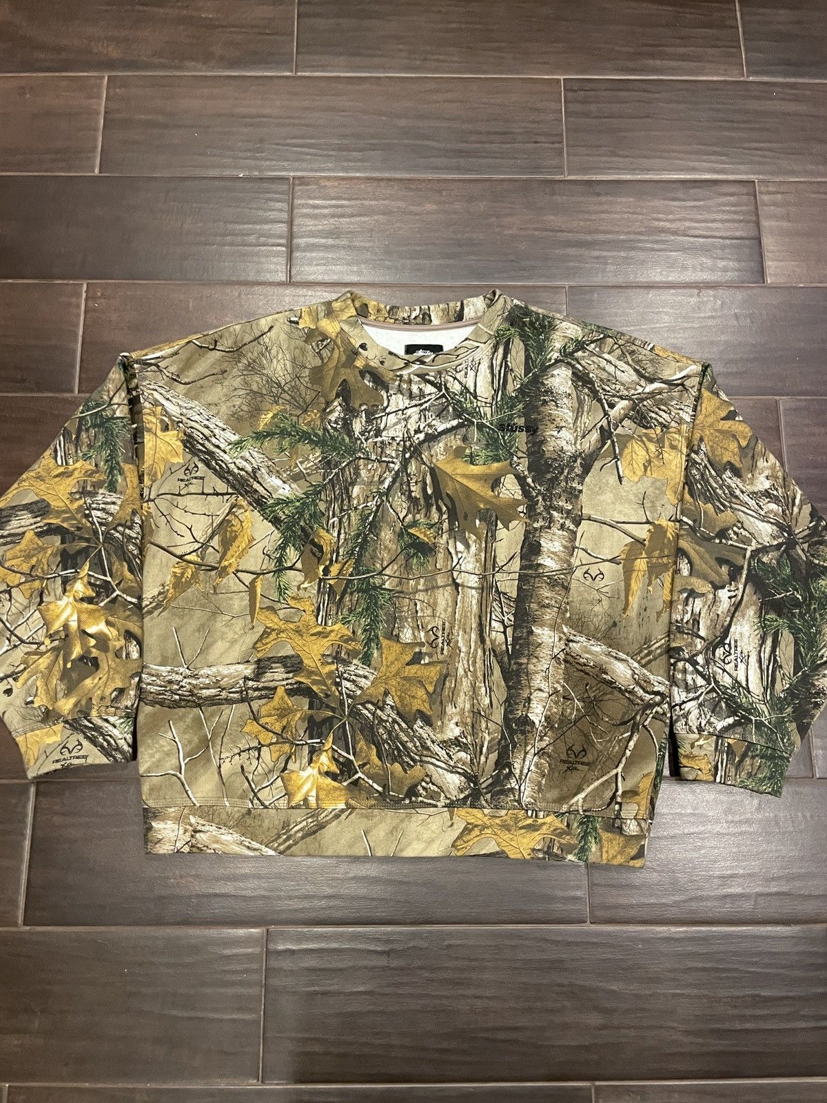 Stussy Realtree Camo T-Shirt Large USA