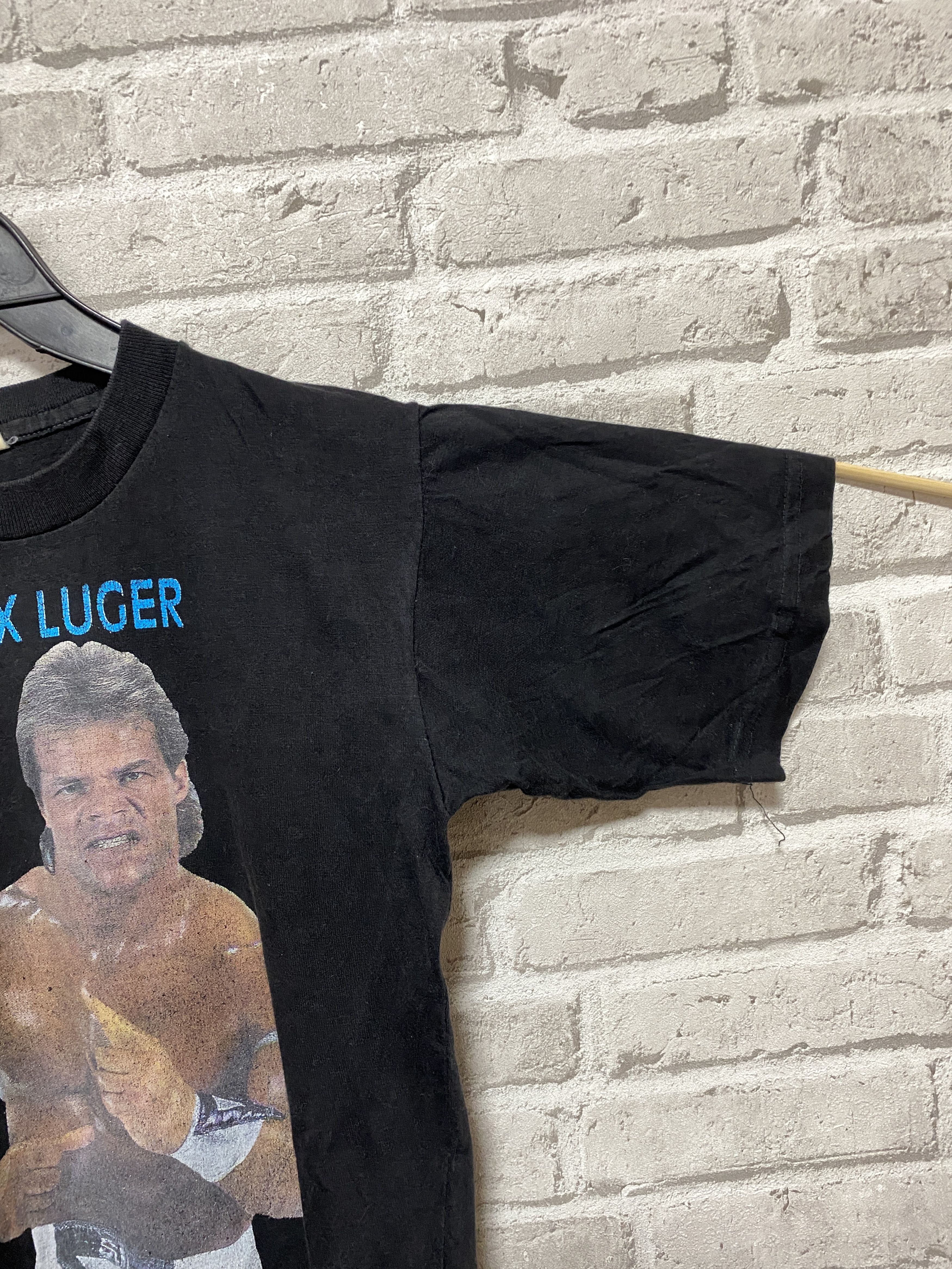 Vintage Lex Luger 90s Vintage WWF WWE Wrestling T-shirt Size US XS / EU 42 / 0 - 10 Thumbnail