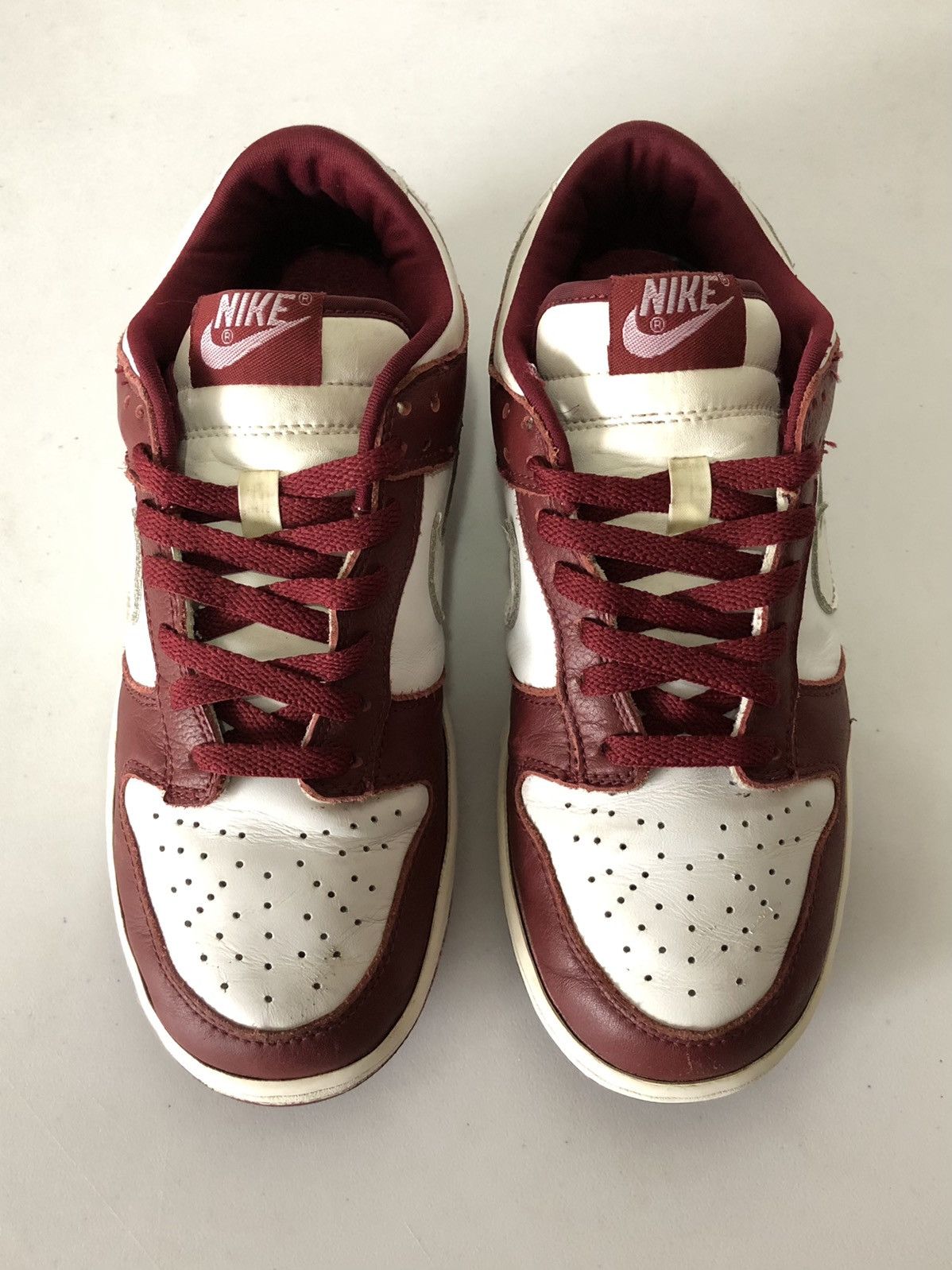 Nike 2003 Nike Dunk Low Pro Team Red/White Size US 7.5 / EU 40-41 - 4 Thumbnail