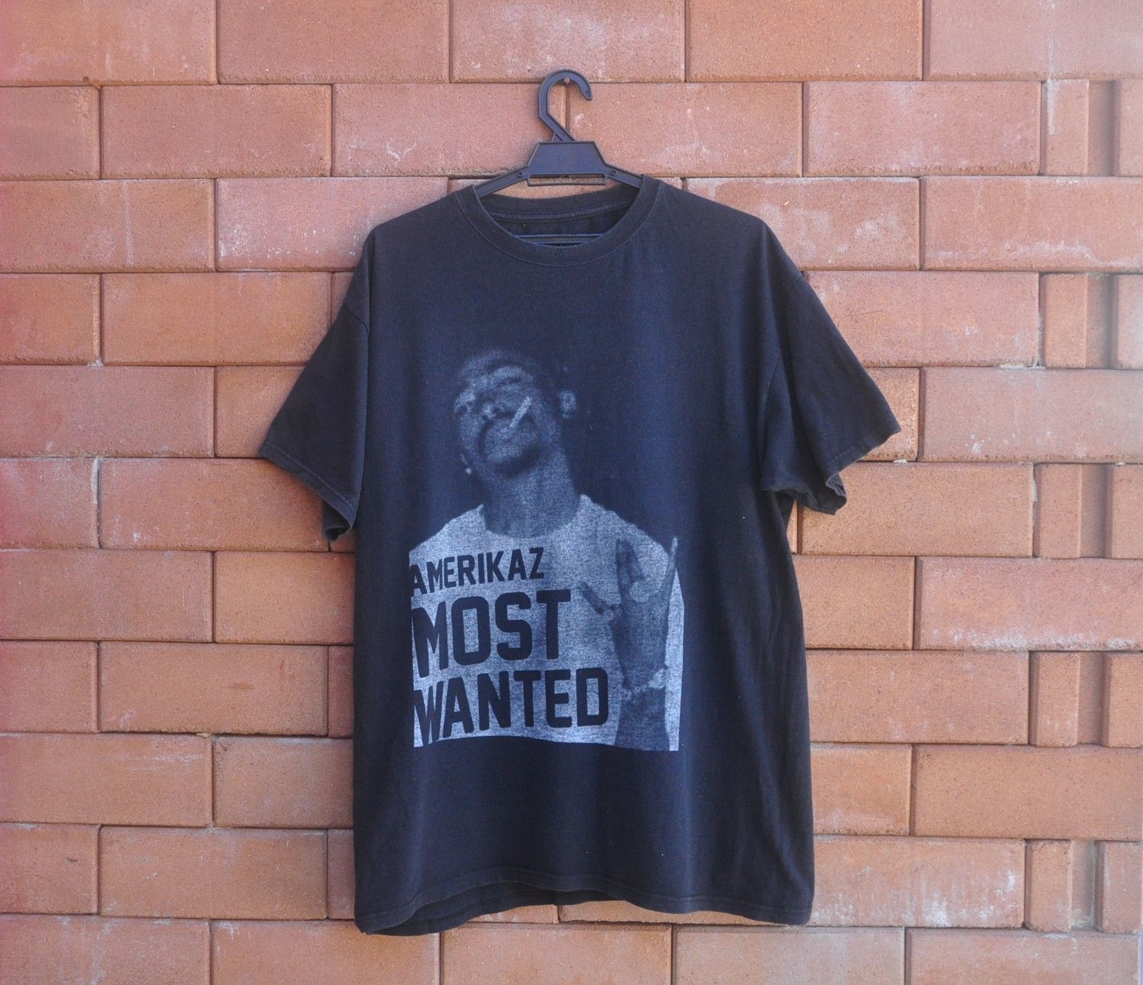 Band Tees × Designer × Japanese Brand Tupac Shakur Amerikaz Most Wanted Shirt Travis Scott Style Size US L / EU 52-54 / 3 - 1 Thumbnail