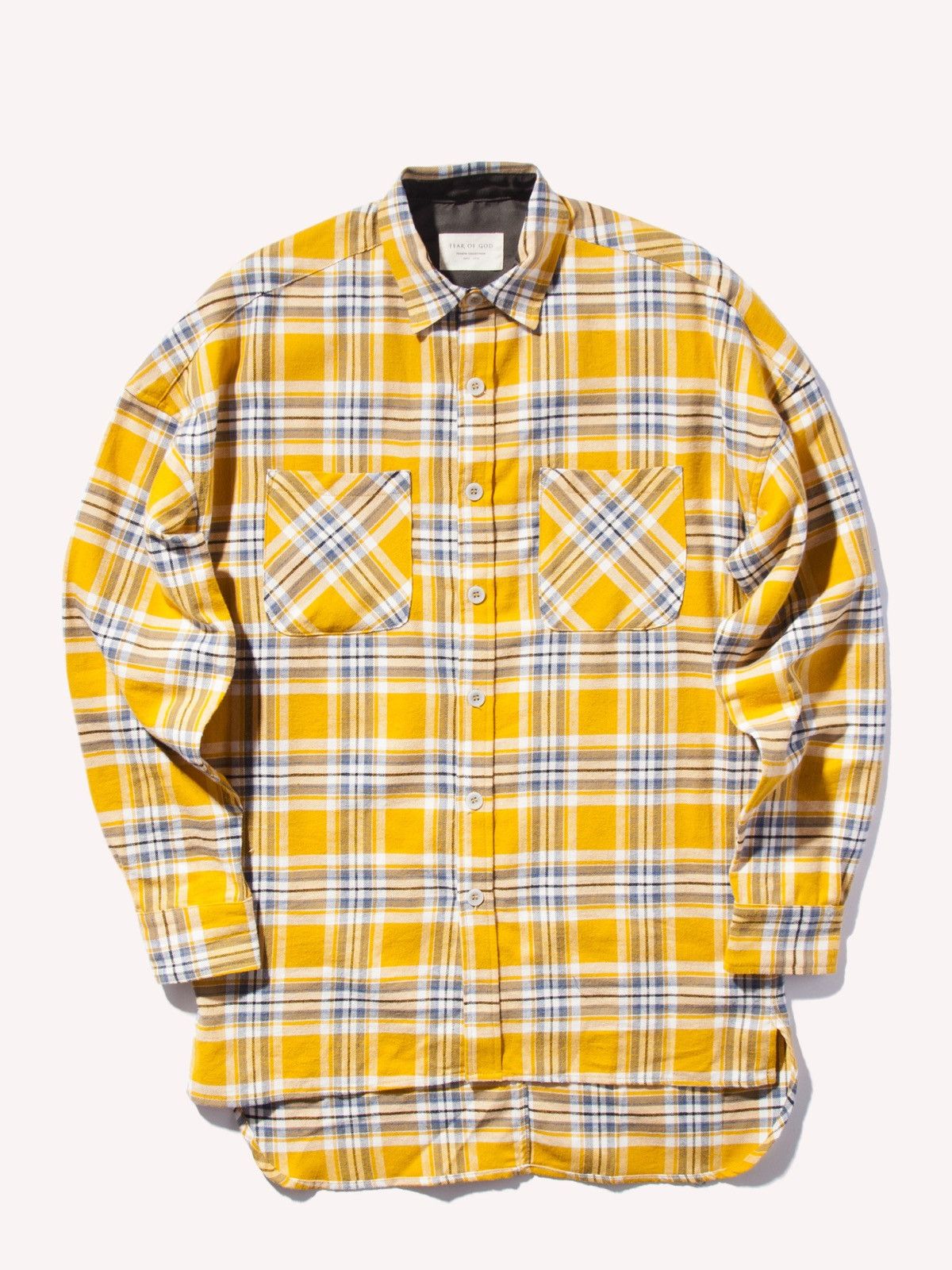 Fear of God Fear Of God Fourth Collection Yellow Flannel | Grailed