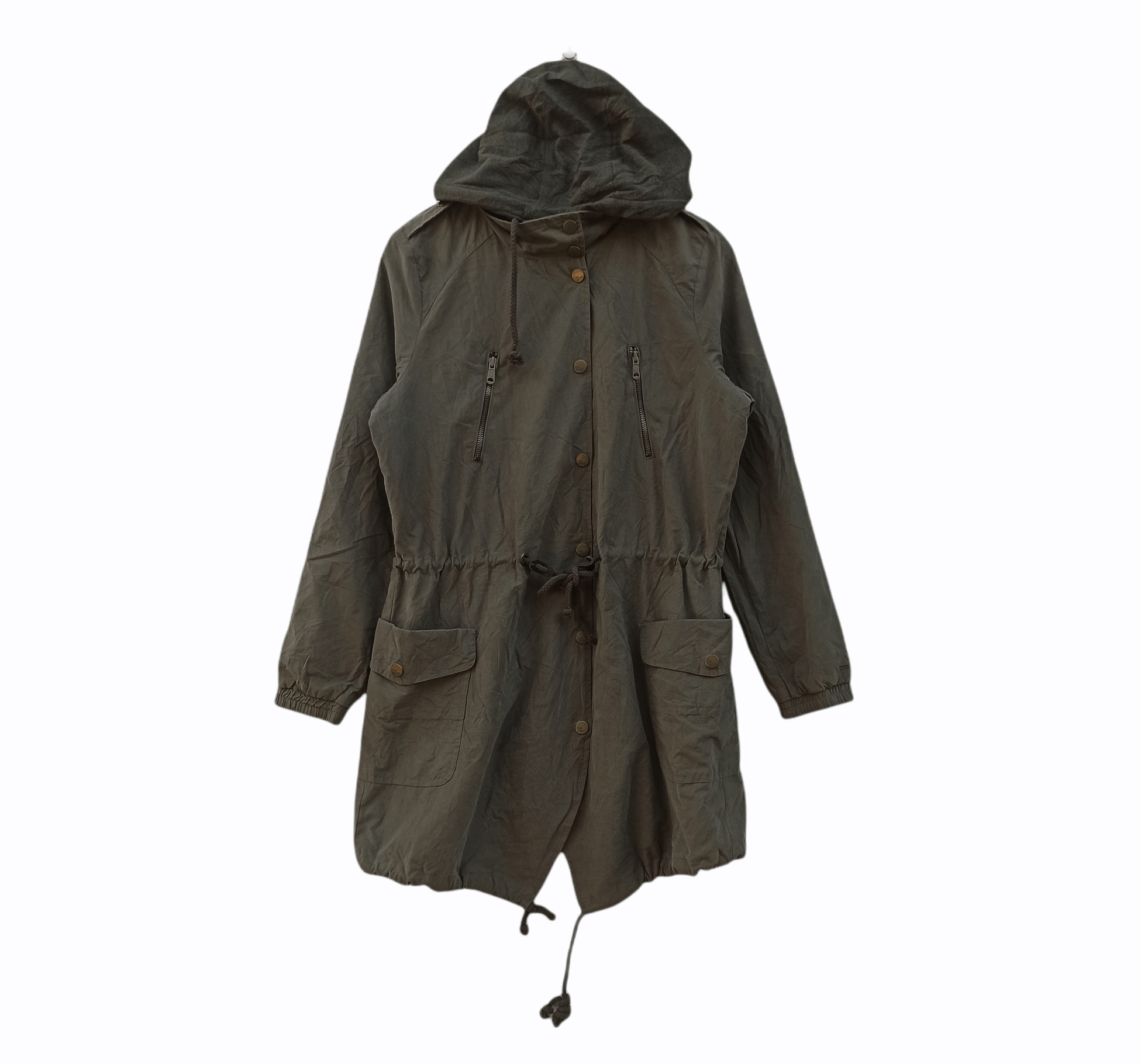 Converse × Vintage vintage Converse Parka Hoodie Size US S / EU 44-46 / 1 - 1 Thumbnail