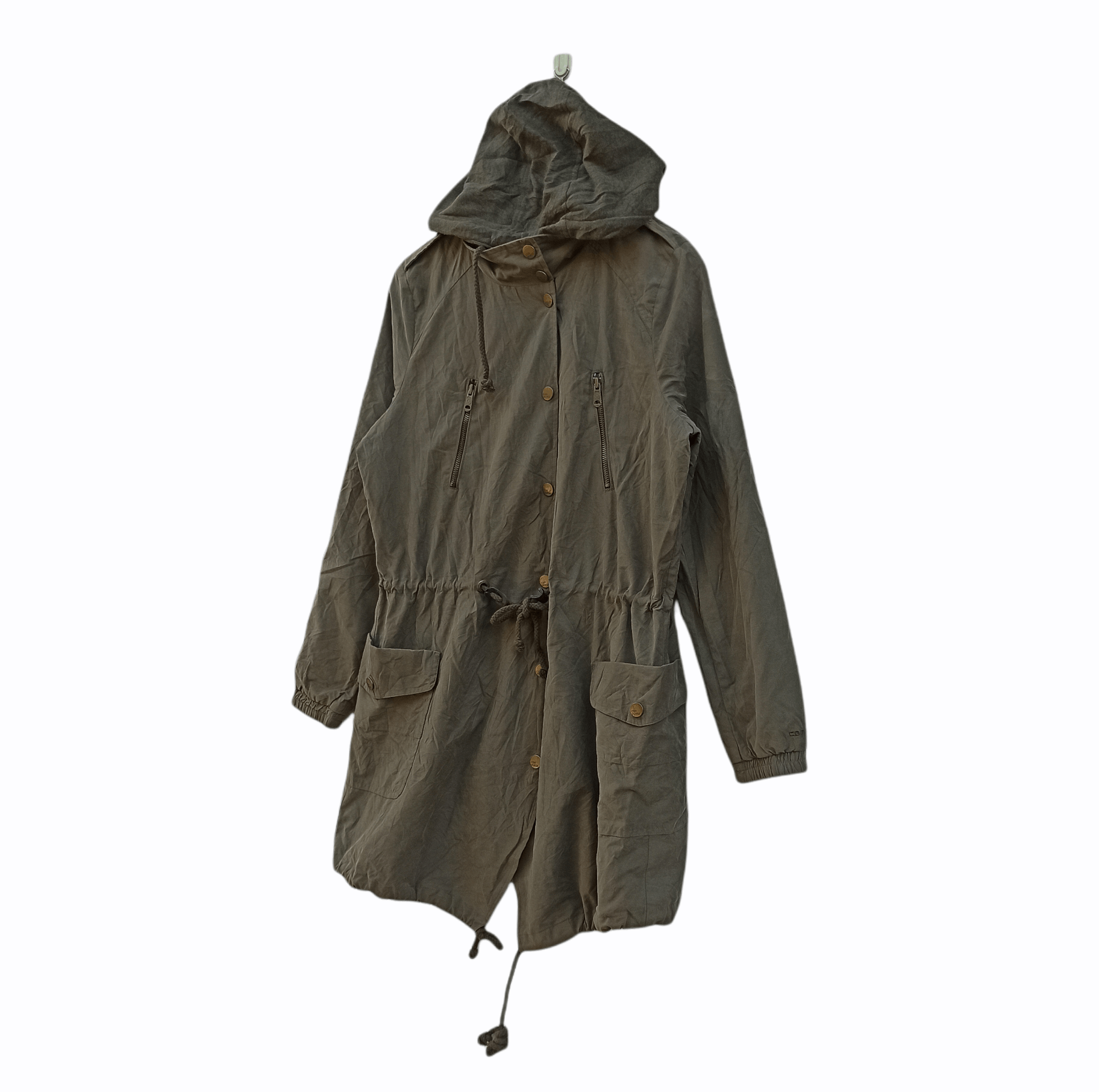 Converse × Vintage vintage Converse Parka Hoodie Size US S / EU 44-46 / 1 - 2 Thumbnail