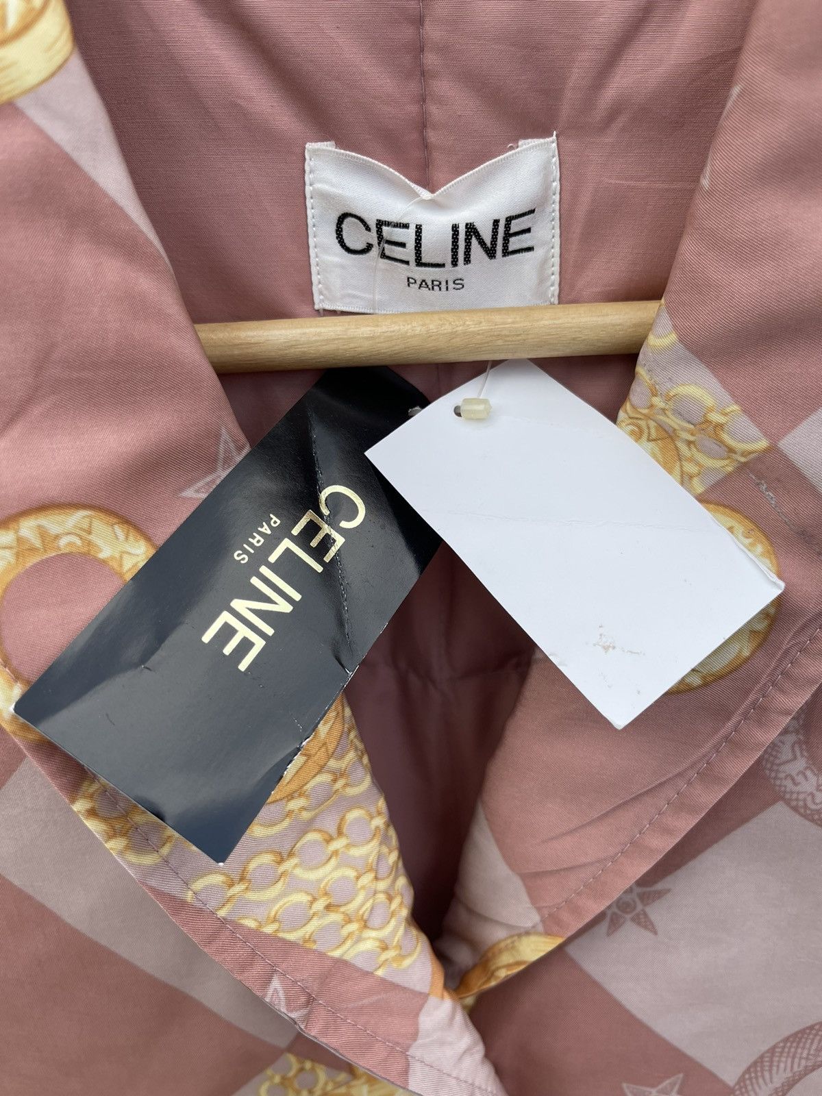 Celine Celine Paris Fullprint Baroque Puffer Vest 🔥Rare Design Size US L / EU 52-54 / 3 - 7 Thumbnail