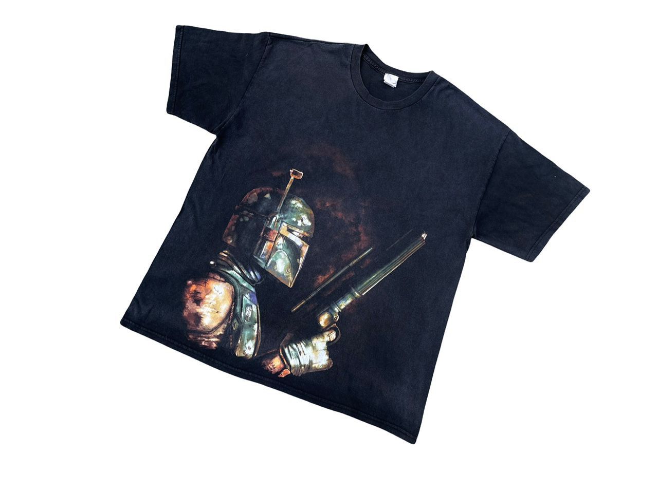 Star Wars × Vintage Vintage Star Wars Boba Fett The Bounty Hunter Tee Size US XL / EU 56 / 4 - 3 Thumbnail