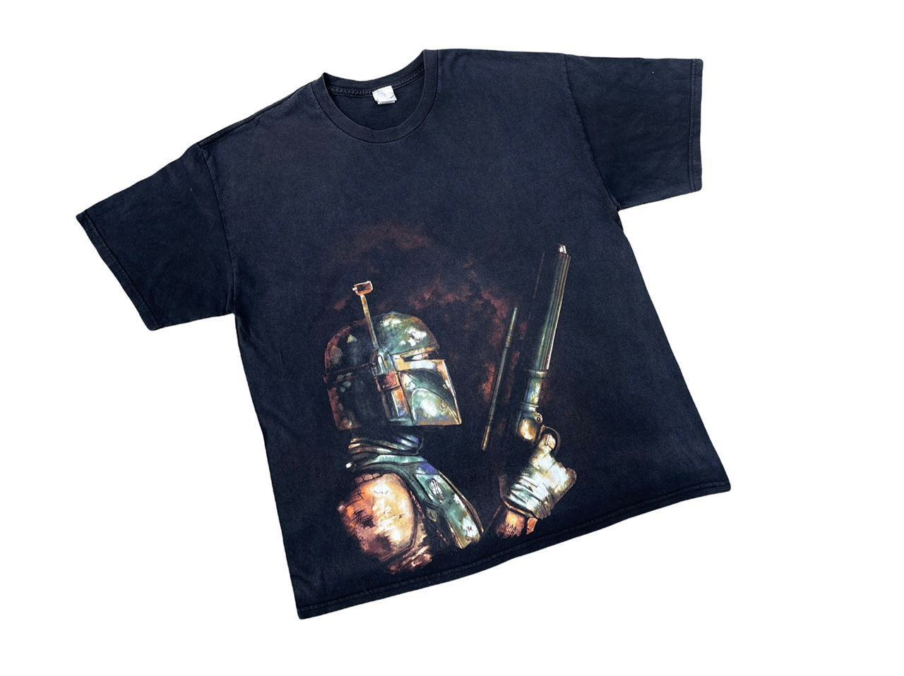 Star Wars × Vintage Vintage Star Wars Boba Fett The Bounty Hunter Tee Size US XL / EU 56 / 4 - 2 Thumbnail