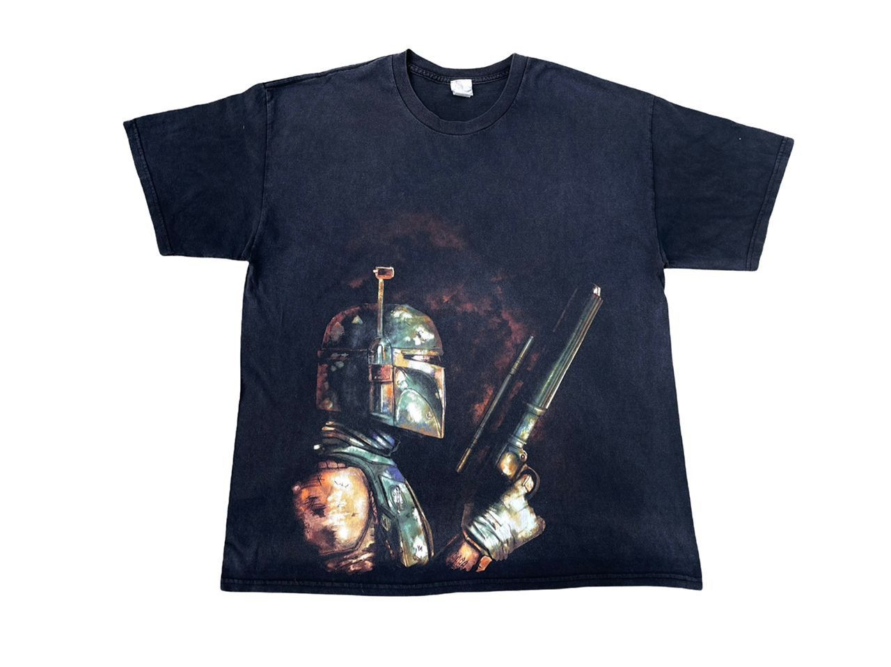 Star Wars × Vintage Vintage Star Wars Boba Fett The Bounty Hunter Tee Size US XL / EU 56 / 4 - 1 Thumbnail