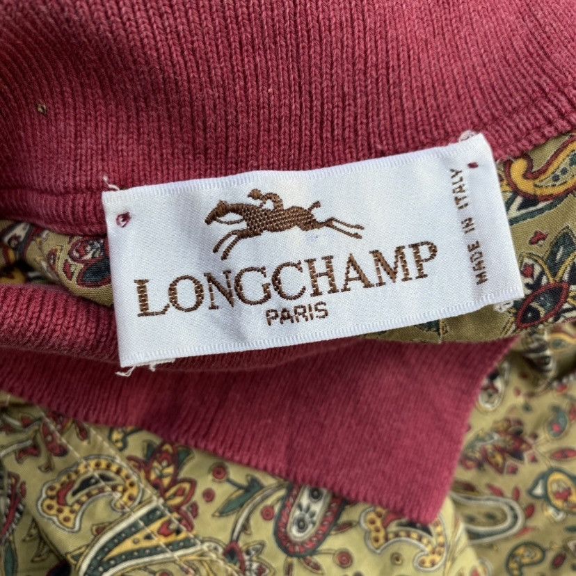 Longchamp Vintage 80's Long Champ Paisley Poloshirt Size US M / EU 48-50 / 2 - 6 Thumbnail