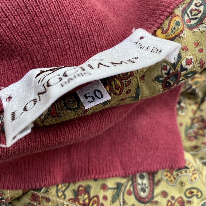 Longchamp Vintage 80's Long Champ Paisley Poloshirt Size US M / EU 48-50 / 2 - 7 Thumbnail