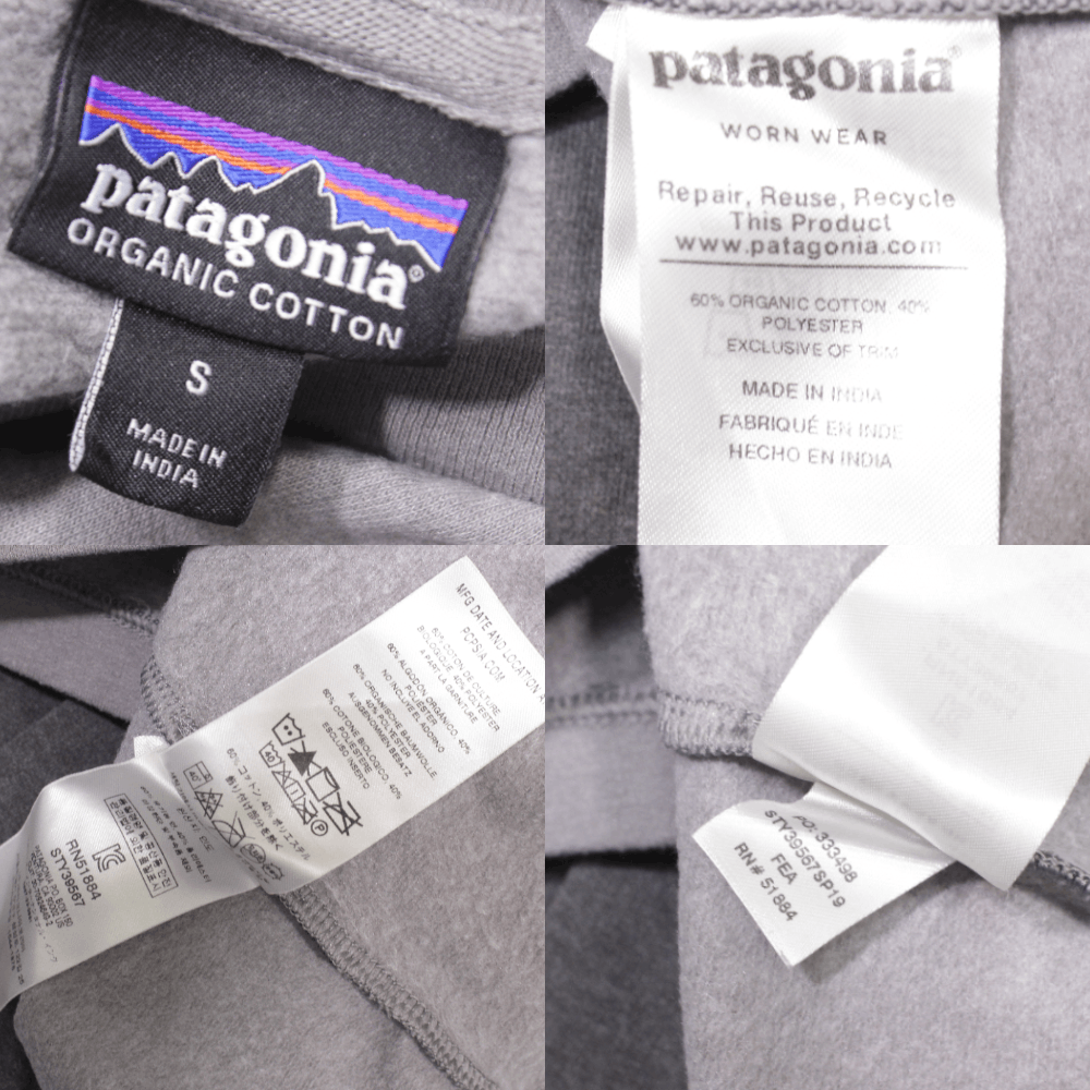 Patagonia Big Logo Organic Cotton Longsleeve Size US S / EU 44-46 / 1 - 8 Thumbnail