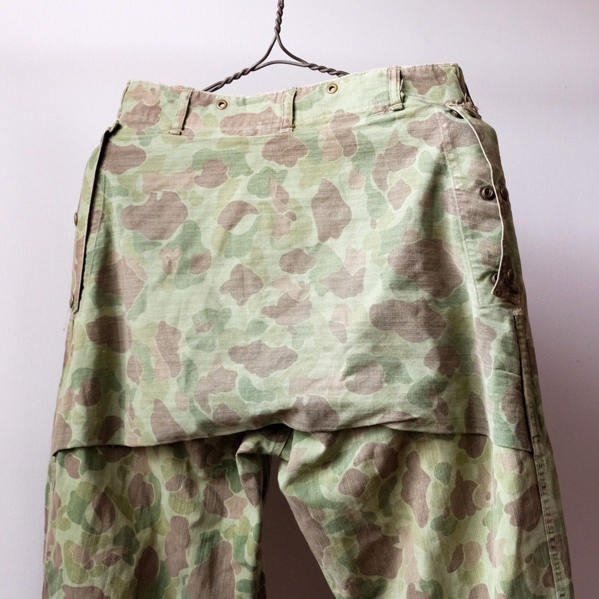Usmc × Vintage Vintage WWII 40s USMC p44 Frog Skin Duck Hunter 