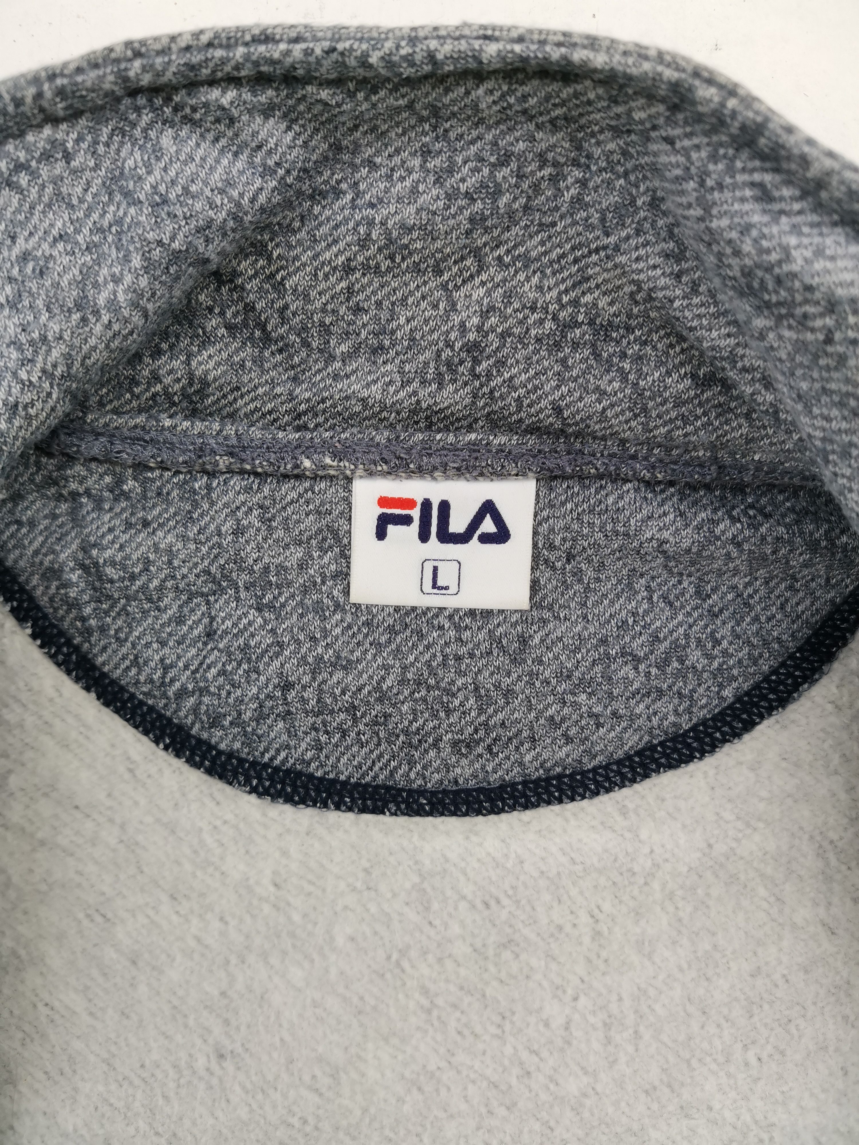Fila Rare!!! Fila Est 1911 Embroidered Sweater Size US L / EU 52-54 / 3 - 7 Thumbnail