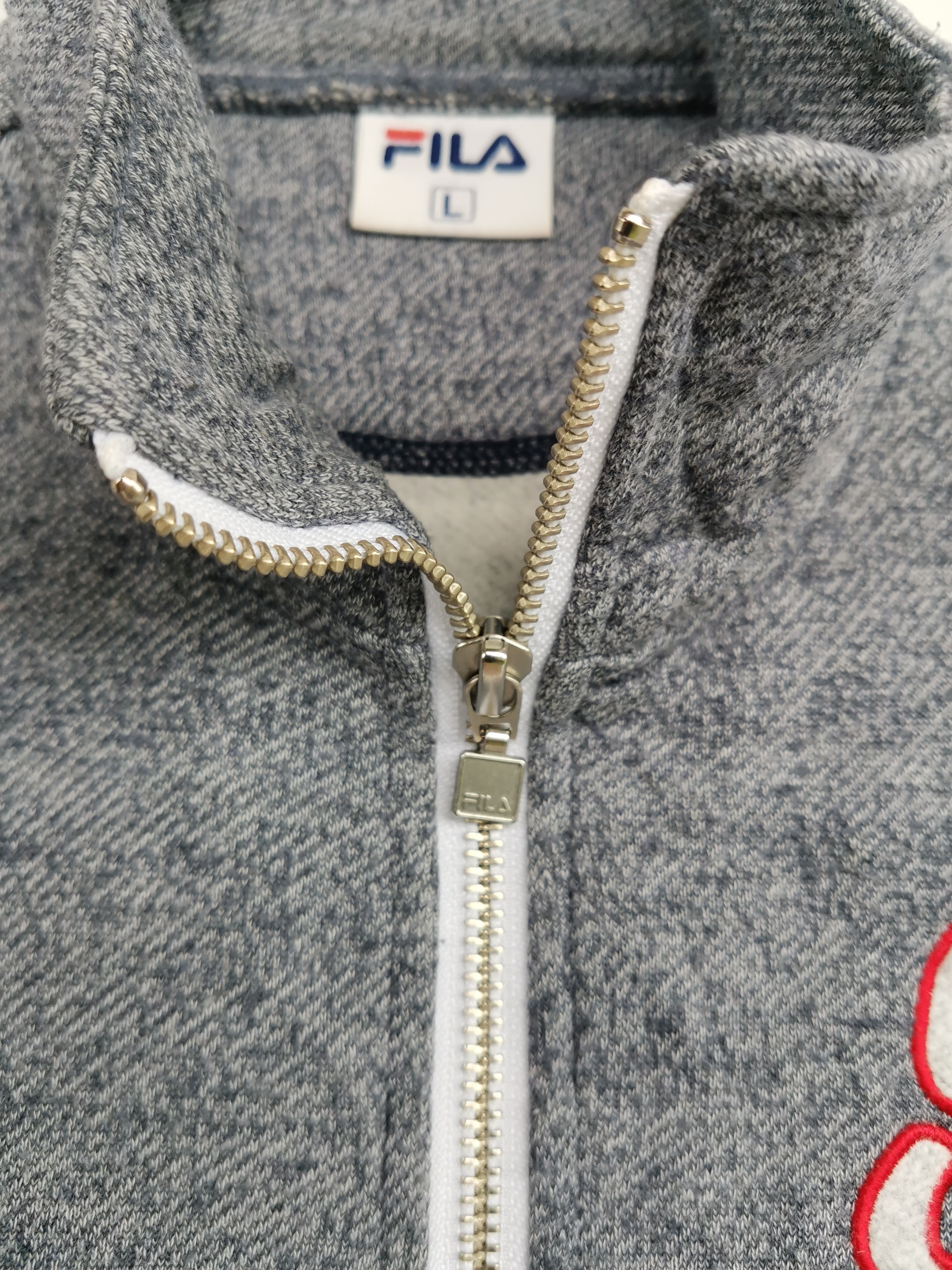 Fila Rare!!! Fila Est 1911 Embroidered Sweater Size US L / EU 52-54 / 3 - 9 Thumbnail