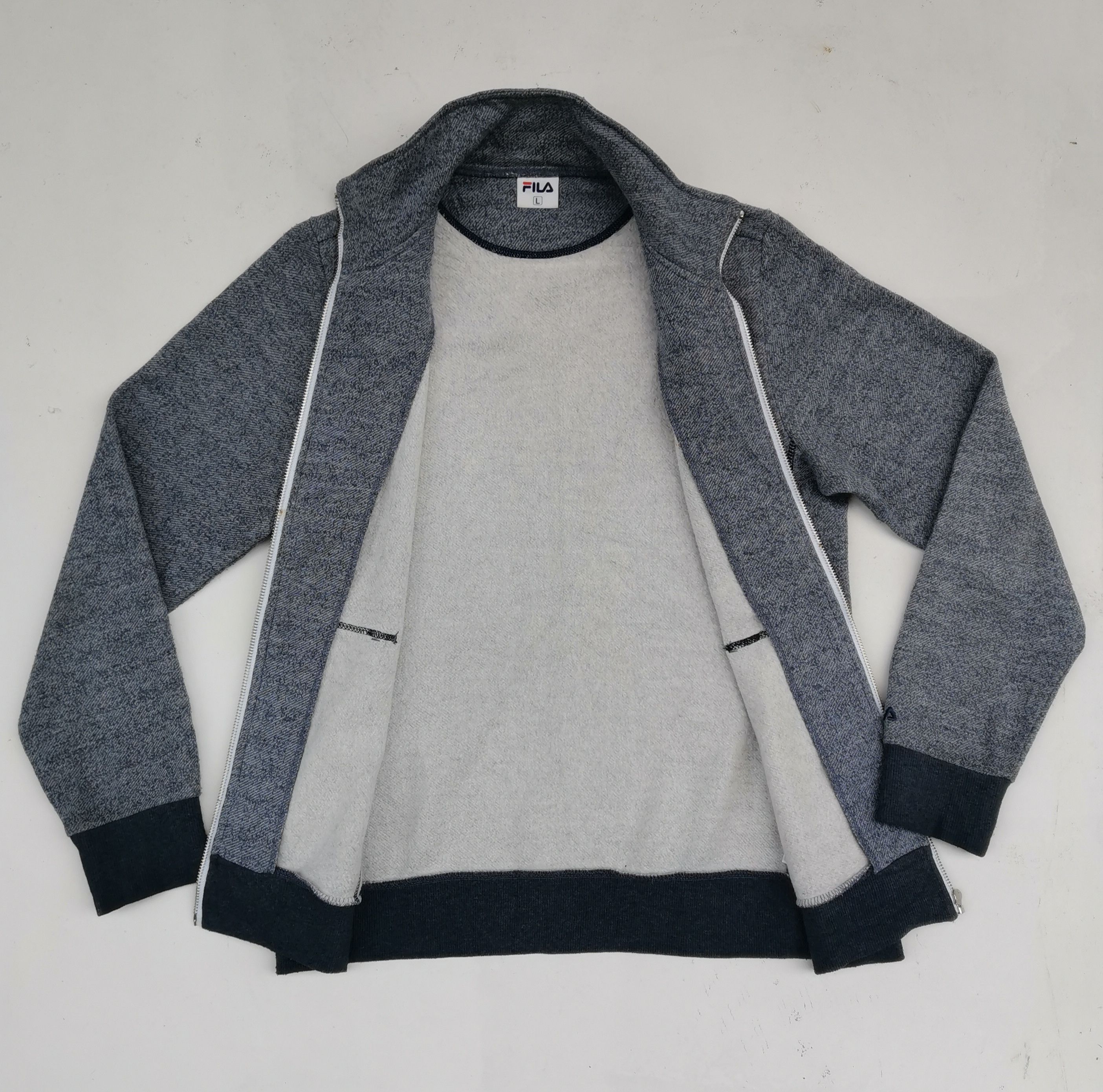 Fila Rare!!! Fila Est 1911 Embroidered Sweater Size US L / EU 52-54 / 3 - 8 Thumbnail