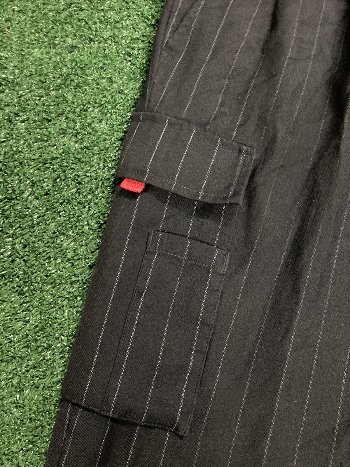 !LastDrop!Vintage Coca-Cola Striped Worker Uniform Pants