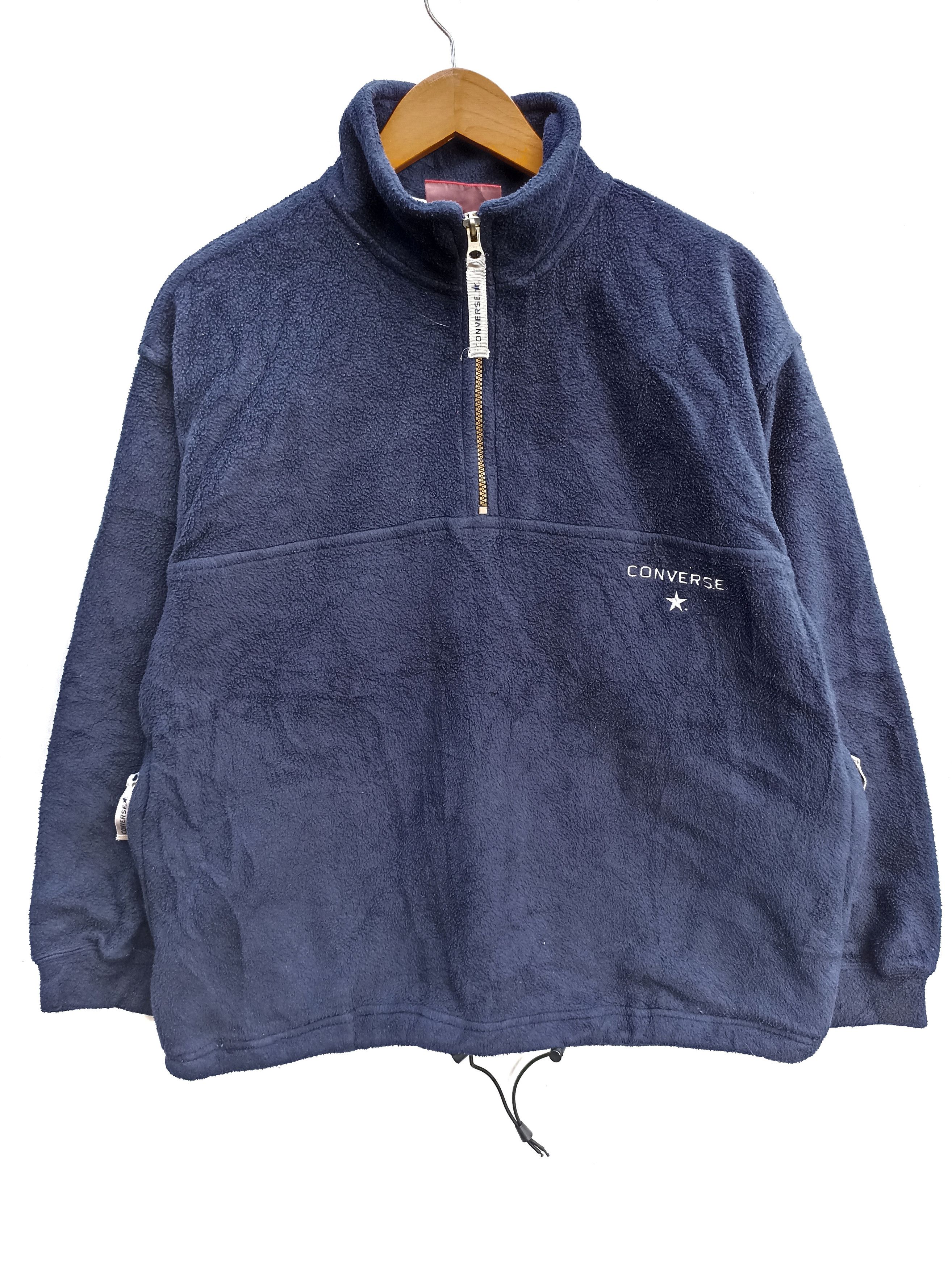 Converse Vintage 90s Vintage Converse fleece polartec Size US M / EU 48-50 / 2 - 1 Thumbnail