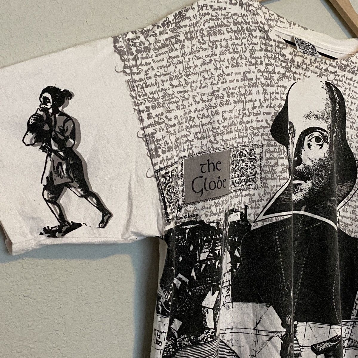 Vintage Vintage Shakespeare All Over Print Shirt Size US XL / EU 56 / 4 - 5 Thumbnail