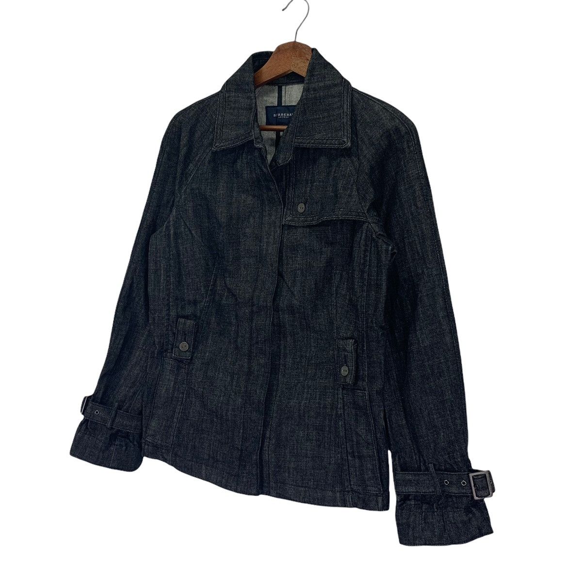 Burberry Vintage Burberry London Denim Coat Size US S / EU 44-46 / 1 - 2 Thumbnail