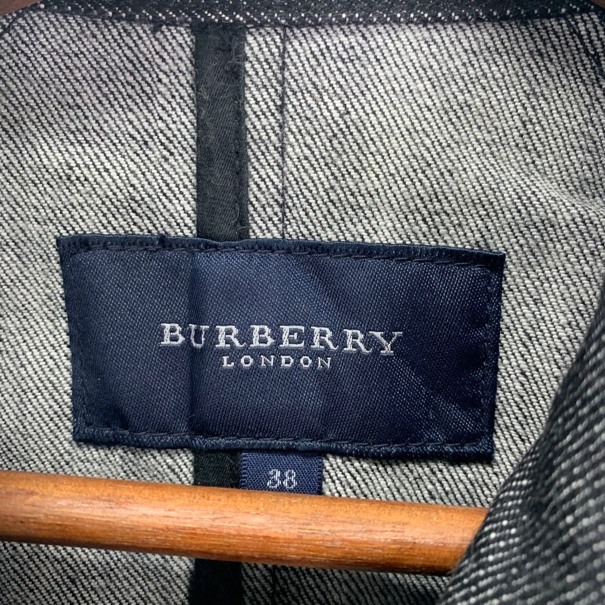 Burberry Vintage Burberry London Denim Coat Size US S / EU 44-46 / 1 - 7 Thumbnail