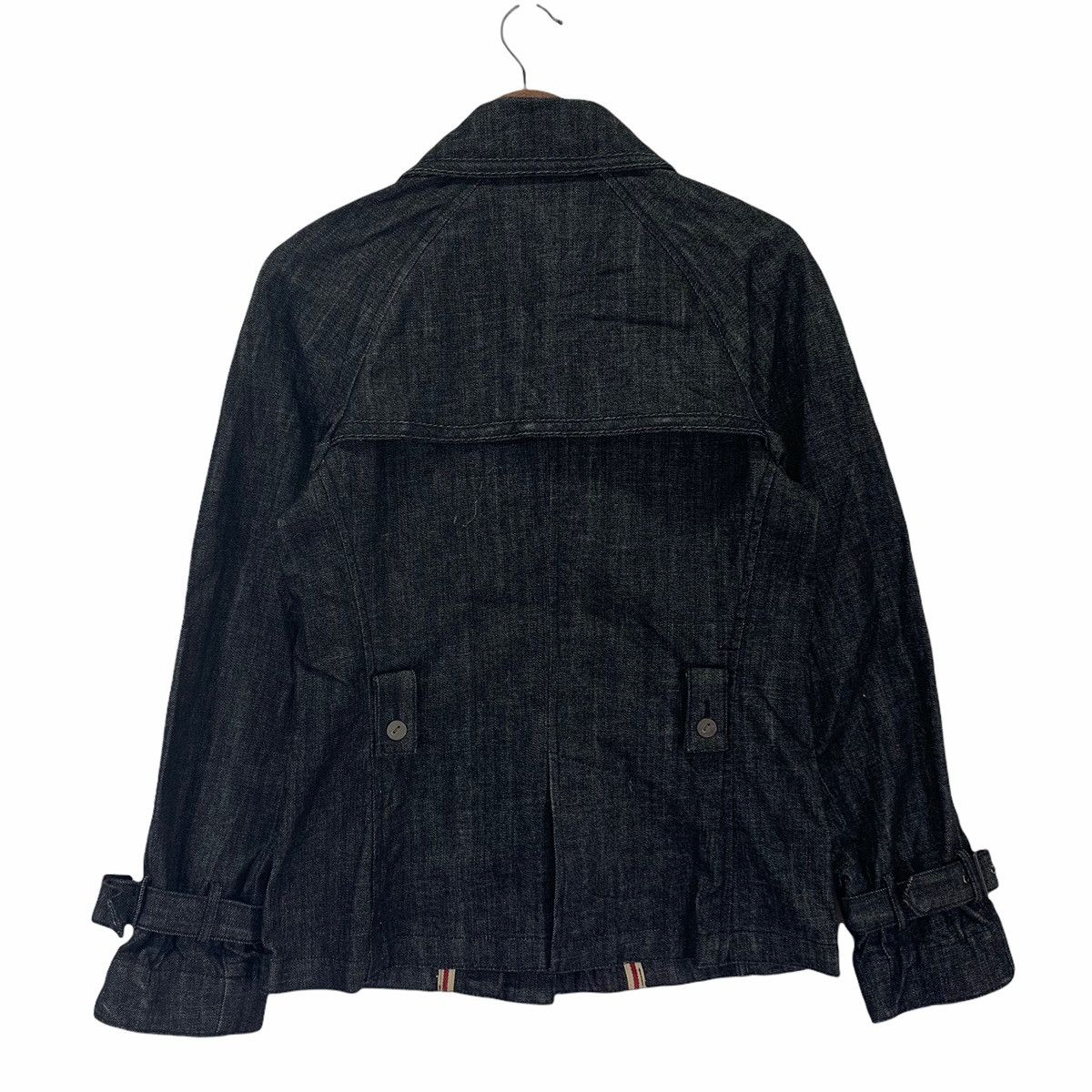 Burberry Vintage Burberry London Denim Coat Size US S / EU 44-46 / 1 - 12 Thumbnail