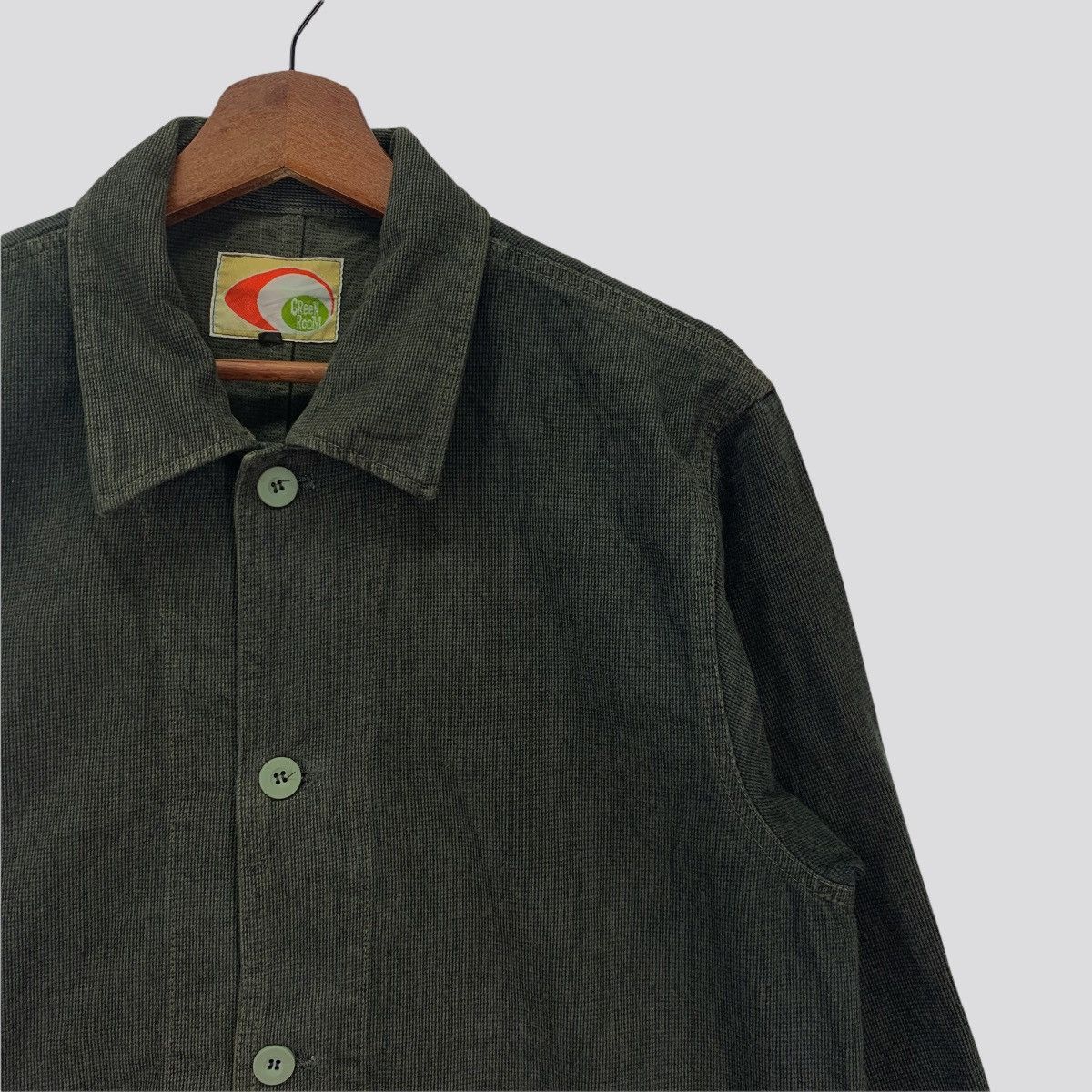 Japanese Brand × Vintage Vintage Green Room Japanese Brand Denim Sweater Size US L / EU 52-54 / 3 - 4 Thumbnail