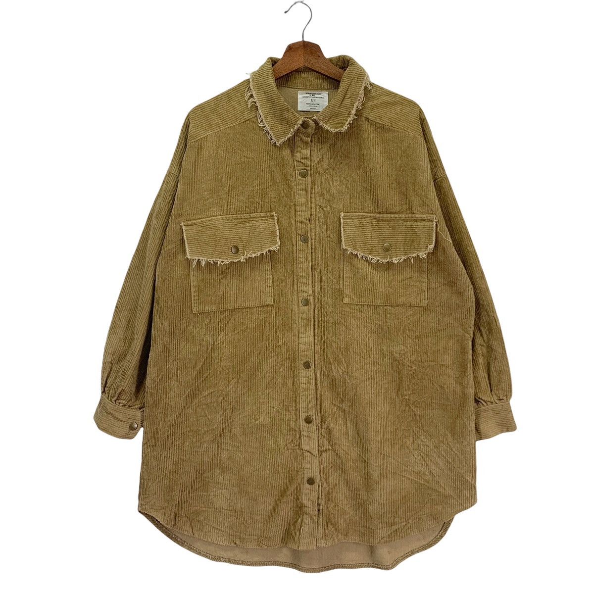 Maison Kitsune Vintage Maison Kitsune Paris Corduroy Jacket Size US XL / EU 56 / 4 - 2 Thumbnail