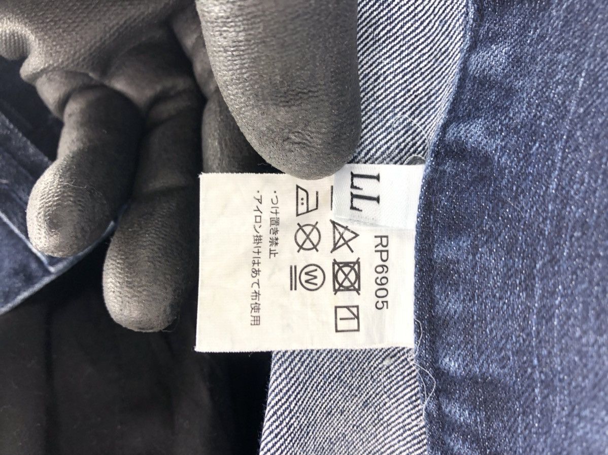 Japanese Brand ROCKY DENIM CARGO PANTS DOUBLE KNEE MULTI POCKETS Size US 34 / EU 50 - 18 Thumbnail