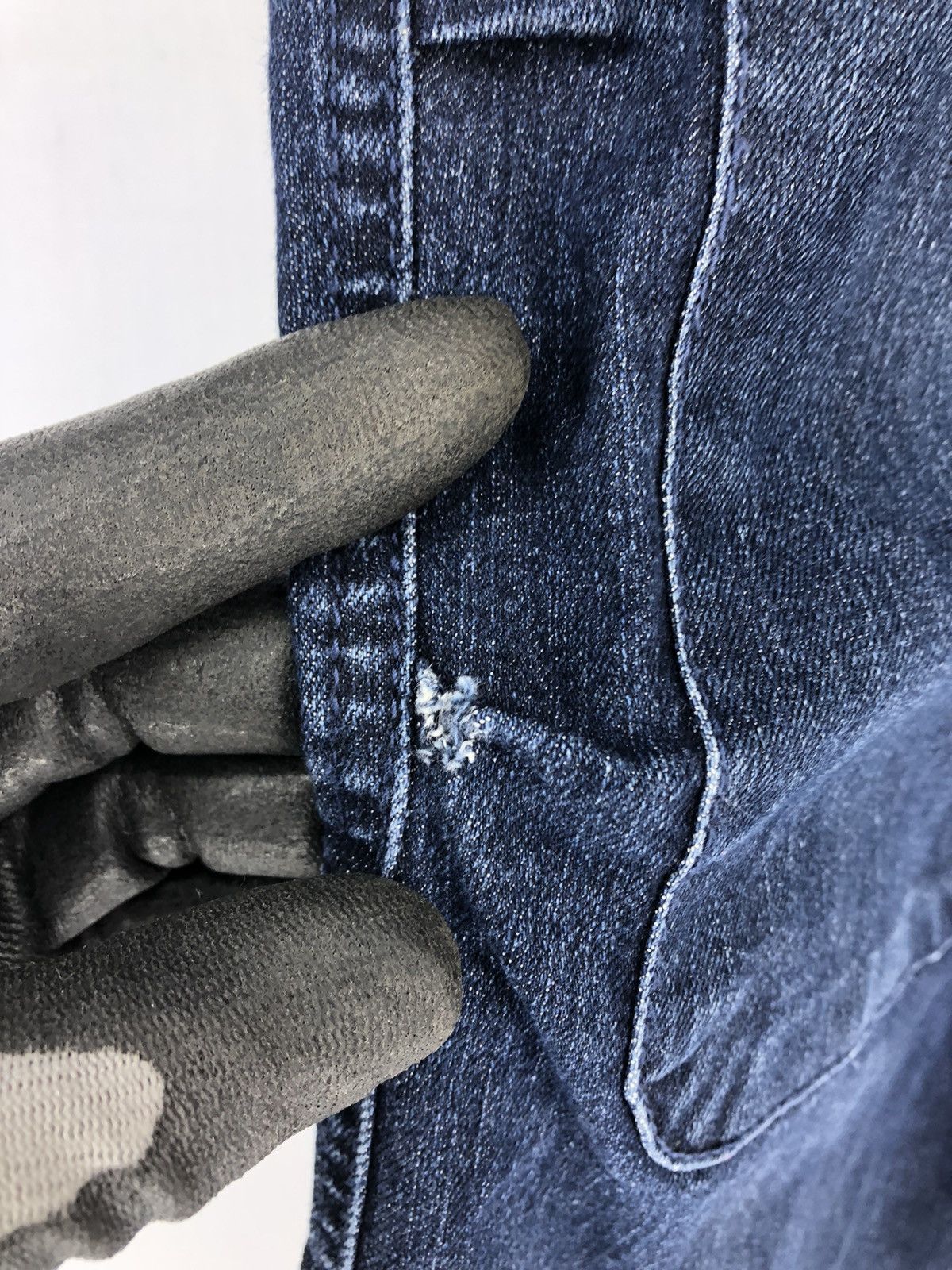 Japanese Brand ROCKY DENIM CARGO PANTS DOUBLE KNEE MULTI POCKETS Size US 34 / EU 50 - 22 Thumbnail