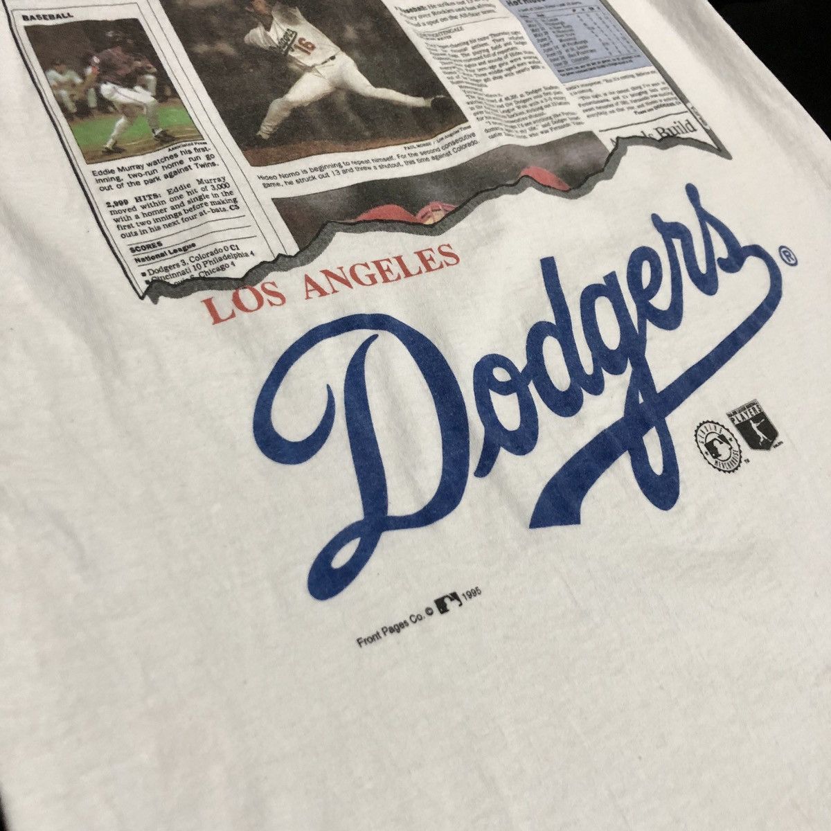 MLB LA Dodgers Hideo Nomo T-Shirt Vintage 1995 Size US M / EU 48-50 / 2 - 3 Thumbnail
