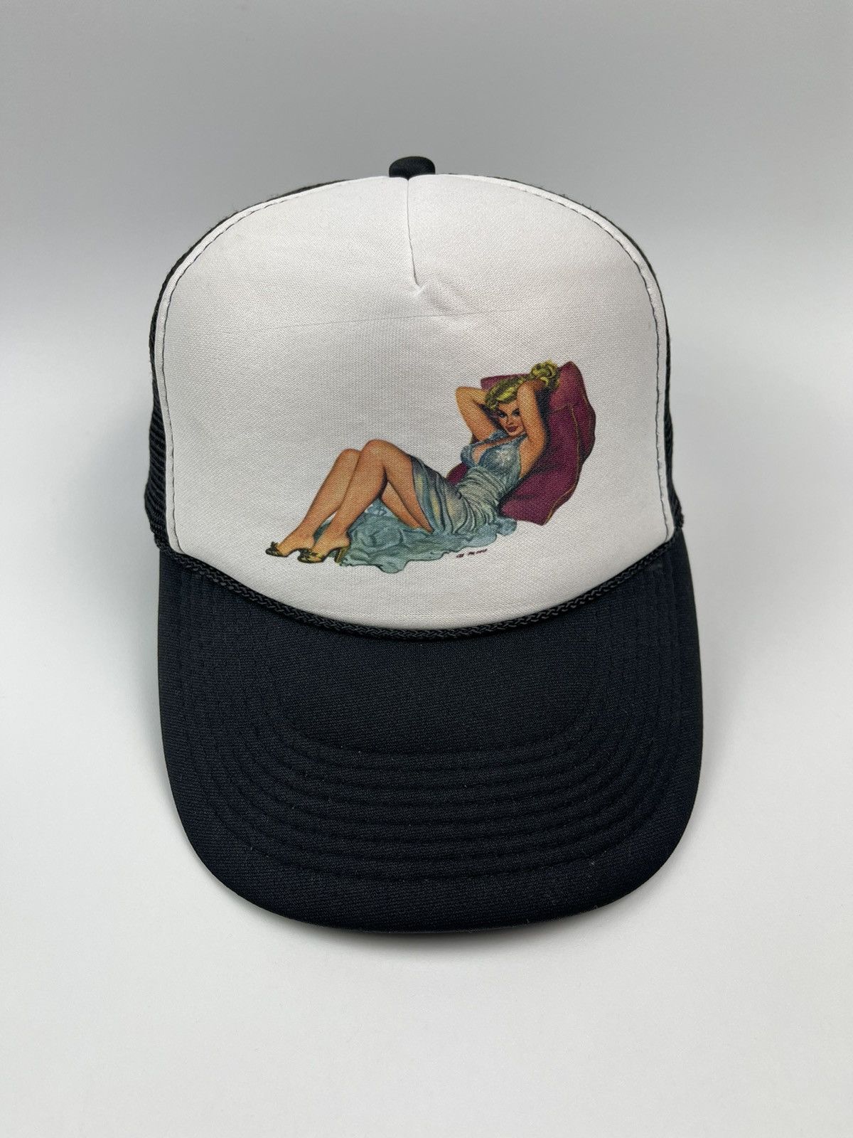 Japanese Brand Vintage Marilyn Manroe trucker hat by otto Size ONE SIZE - 1 Thumbnail