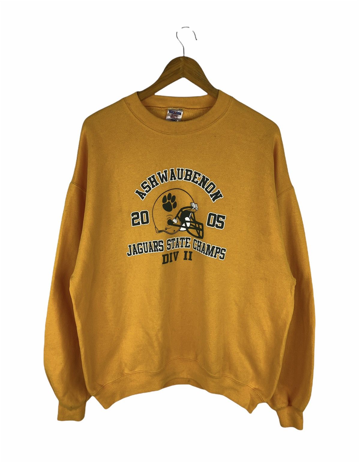 🔥DHL SHIPPING🔥VINTAGE ASHWAUBENON JAGUAR STATE CHAMPS