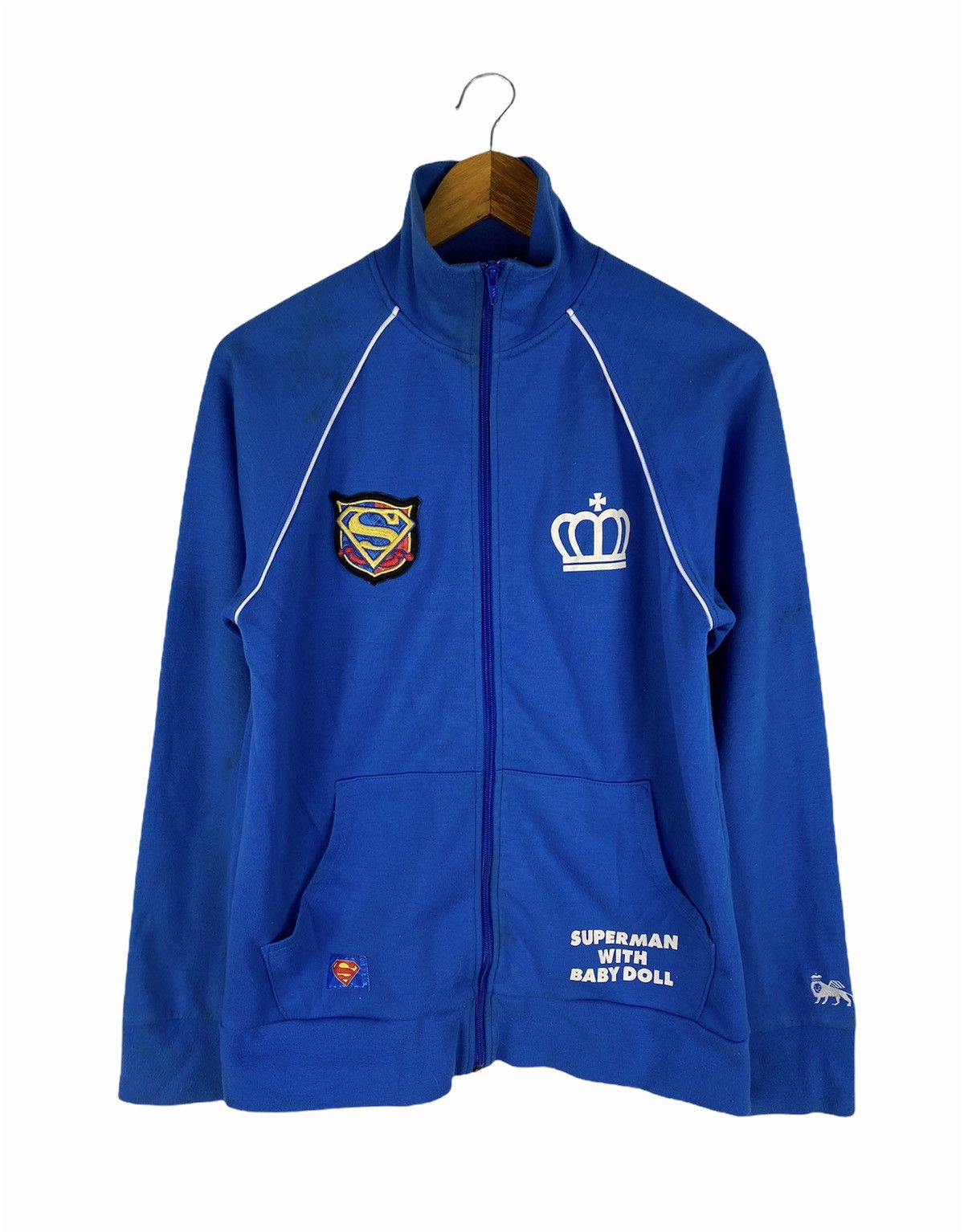 Superman Baby Doll Blue Jacket DC Comic Official Merchandise