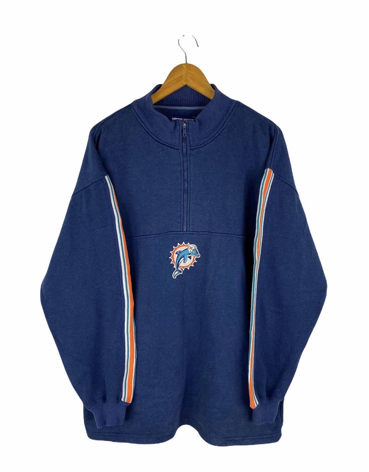Logo Athletic × NFL × Vintage VINTAGE MIAMI DOLPHINS TEAM NFL BY LOGO ATHLETIC PULLOVER Size US XL / EU 56 / 4 - 1 Thumbnail