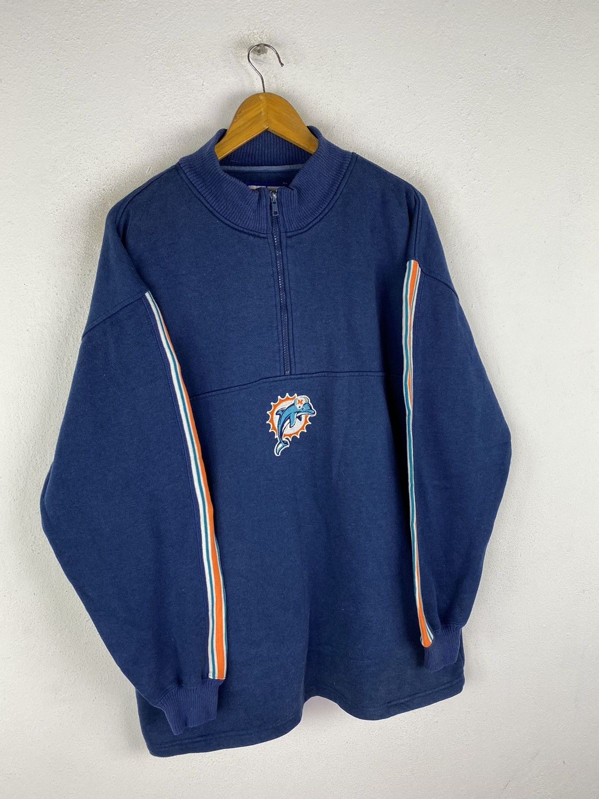 Logo Athletic × NFL × Vintage VINTAGE MIAMI DOLPHINS TEAM NFL BY LOGO ATHLETIC PULLOVER Size US XL / EU 56 / 4 - 3 Thumbnail