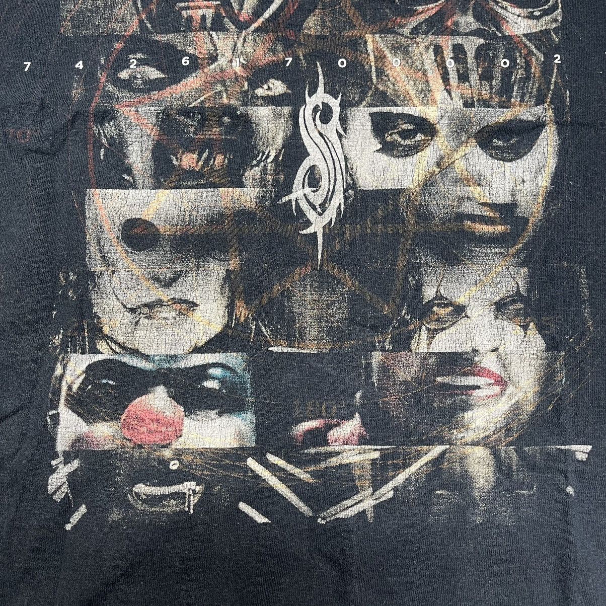 Band Tees × Vintage Y2K VINTAGE SLIPKNOT HEAVY METAL BAND TEES Size US L / EU 52-54 / 3 - 6 Thumbnail