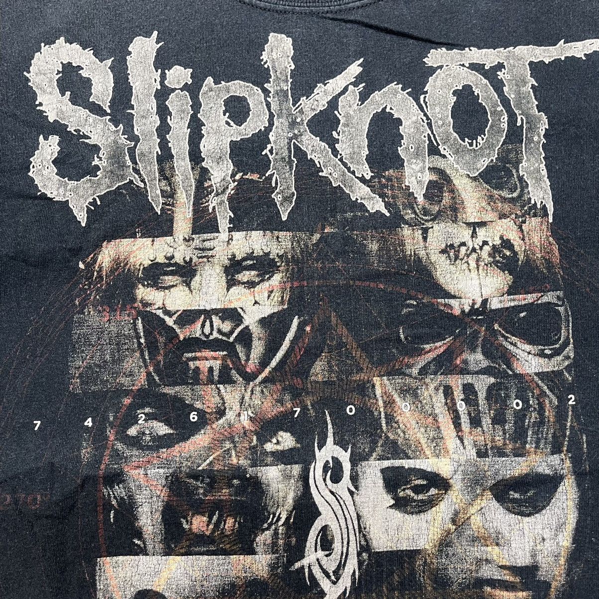 Band Tees × Vintage Y2K VINTAGE SLIPKNOT HEAVY METAL BAND TEES Size US L / EU 52-54 / 3 - 4 Thumbnail