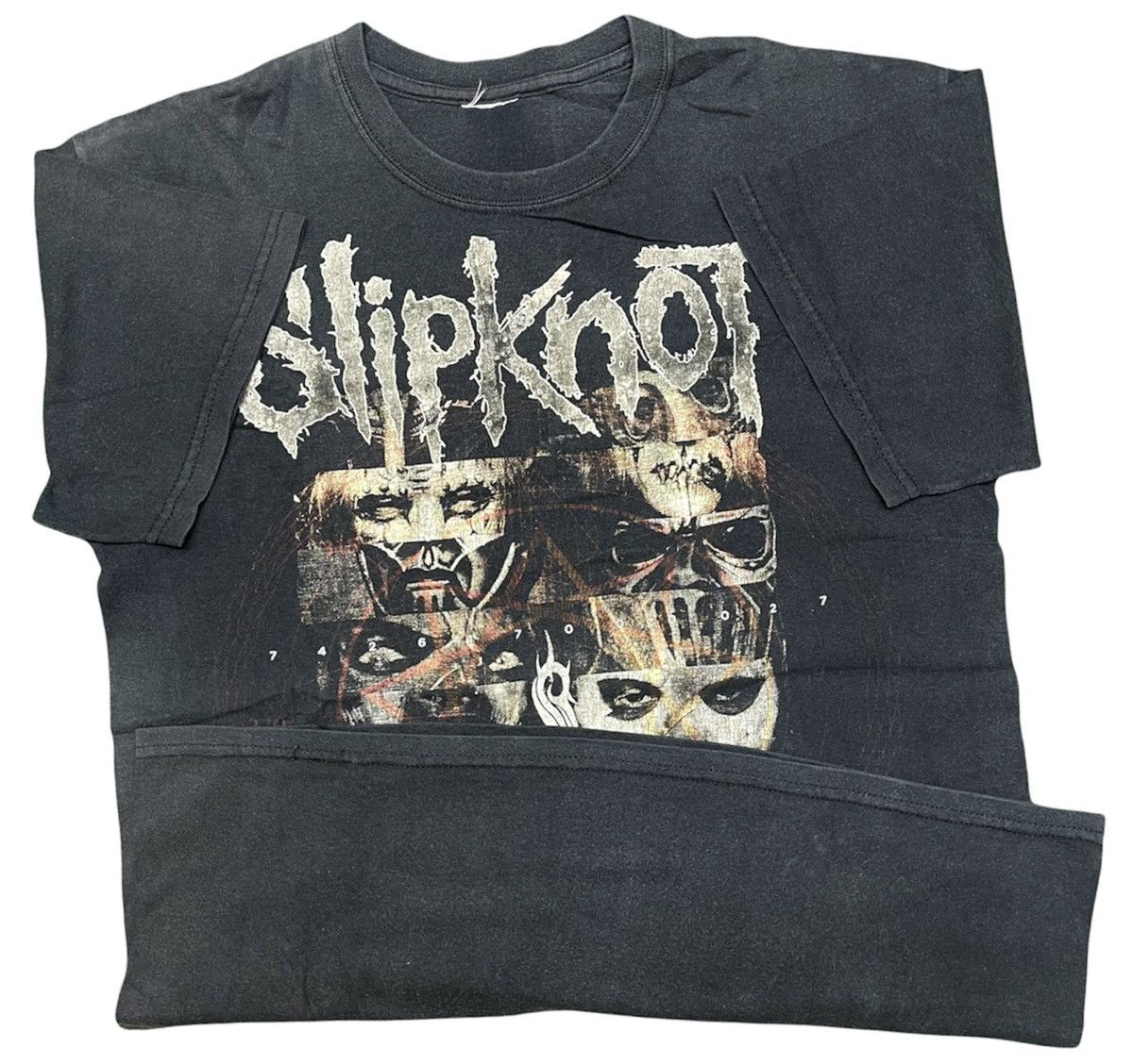 Band Tees × Vintage Y2K VINTAGE SLIPKNOT HEAVY METAL BAND TEES Size US L / EU 52-54 / 3 - 7 Thumbnail