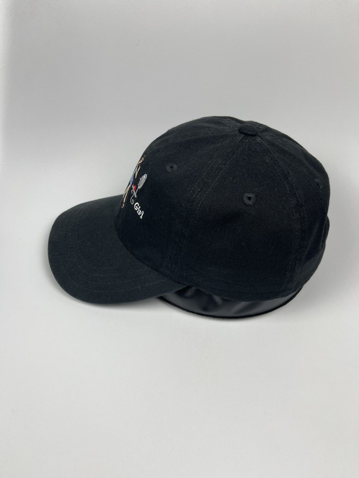 Japanese Brand Glamour Girl Black Hat Cap Size ONE SIZE - 5 Thumbnail