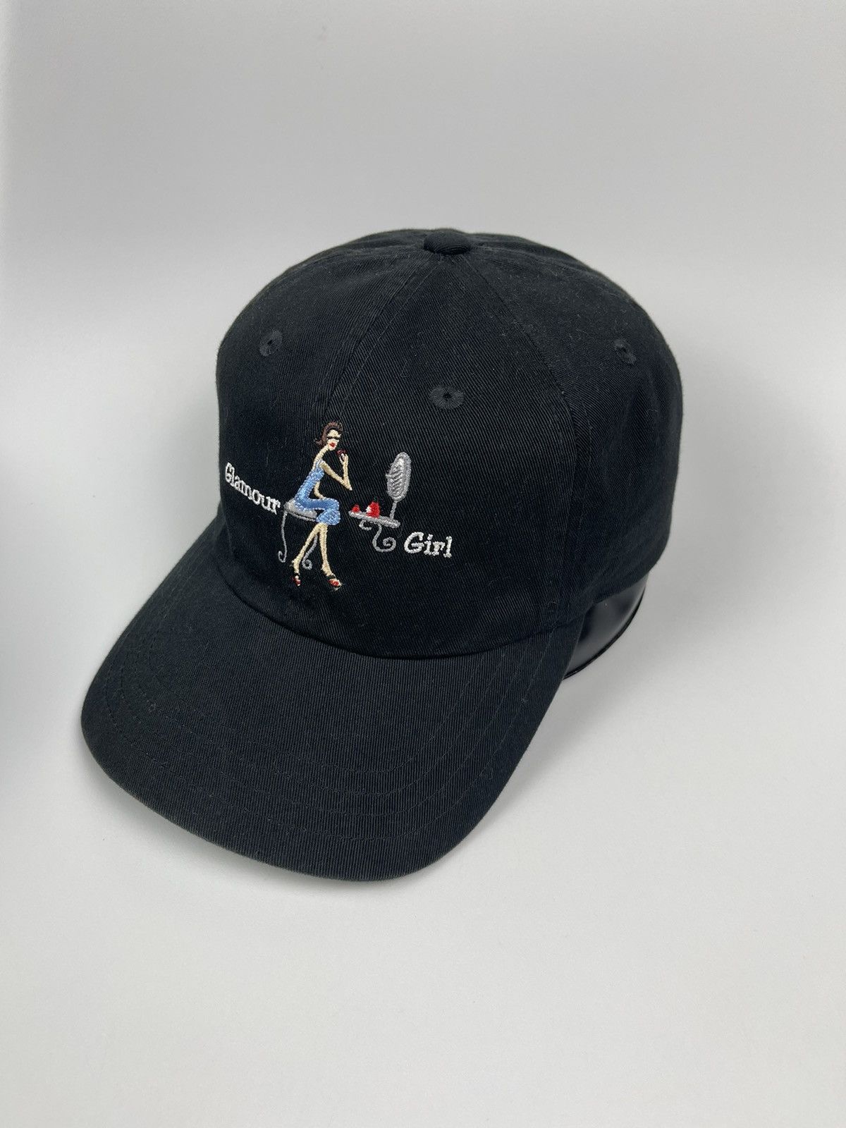 Japanese Brand Glamour Girl Black Hat Cap Size ONE SIZE - 3 Thumbnail