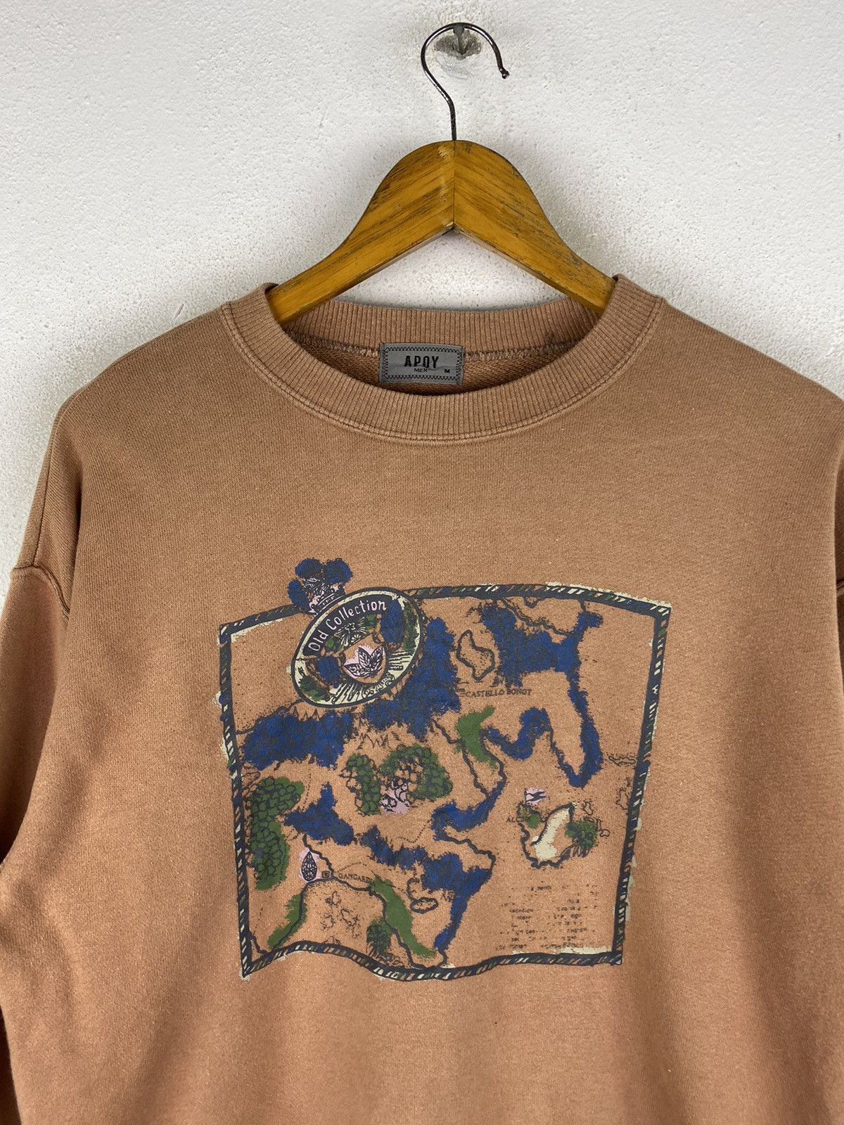 Japanese Brand × Vintage 🔥DHL SHIPPING🔥APOY MEN OLD COLLECTION SWEATSHIRT MADE JAPAN Size US M / EU 48-50 / 2 - 5 Thumbnail