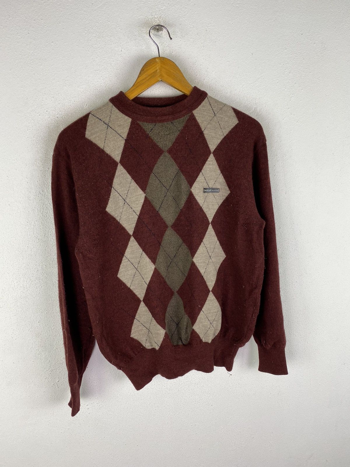 Japanese Brand × Vintage 🔥DHL SHIPPING🔥DUNLOP KNITED SWEATSHIRT Size US M / EU 48-50 / 2 - 3 Thumbnail