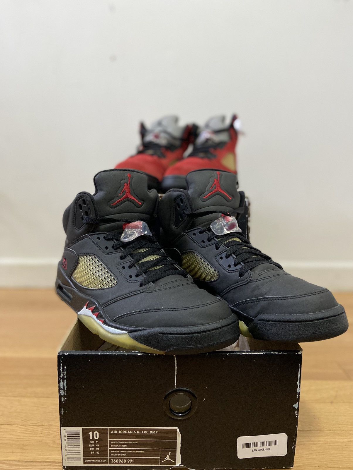 Jordan Brand × Nike Air Jordan 5 Retro DMP Raging Bull Pack 2009 | Grailed
