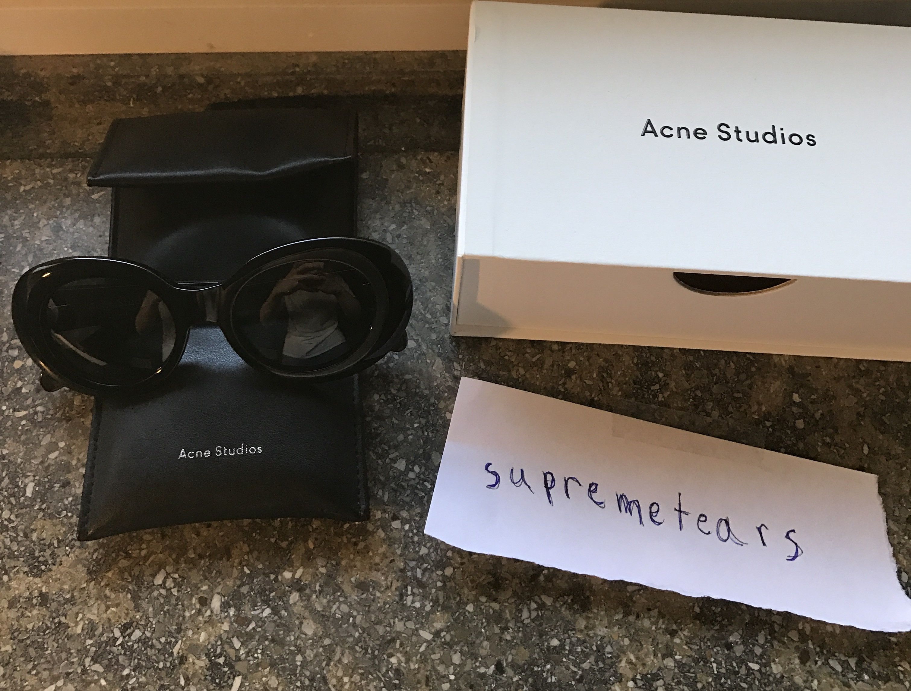 Acne Studios Mustang Kurt Cobain Sunglasses Size ONE SIZE - 1 Preview