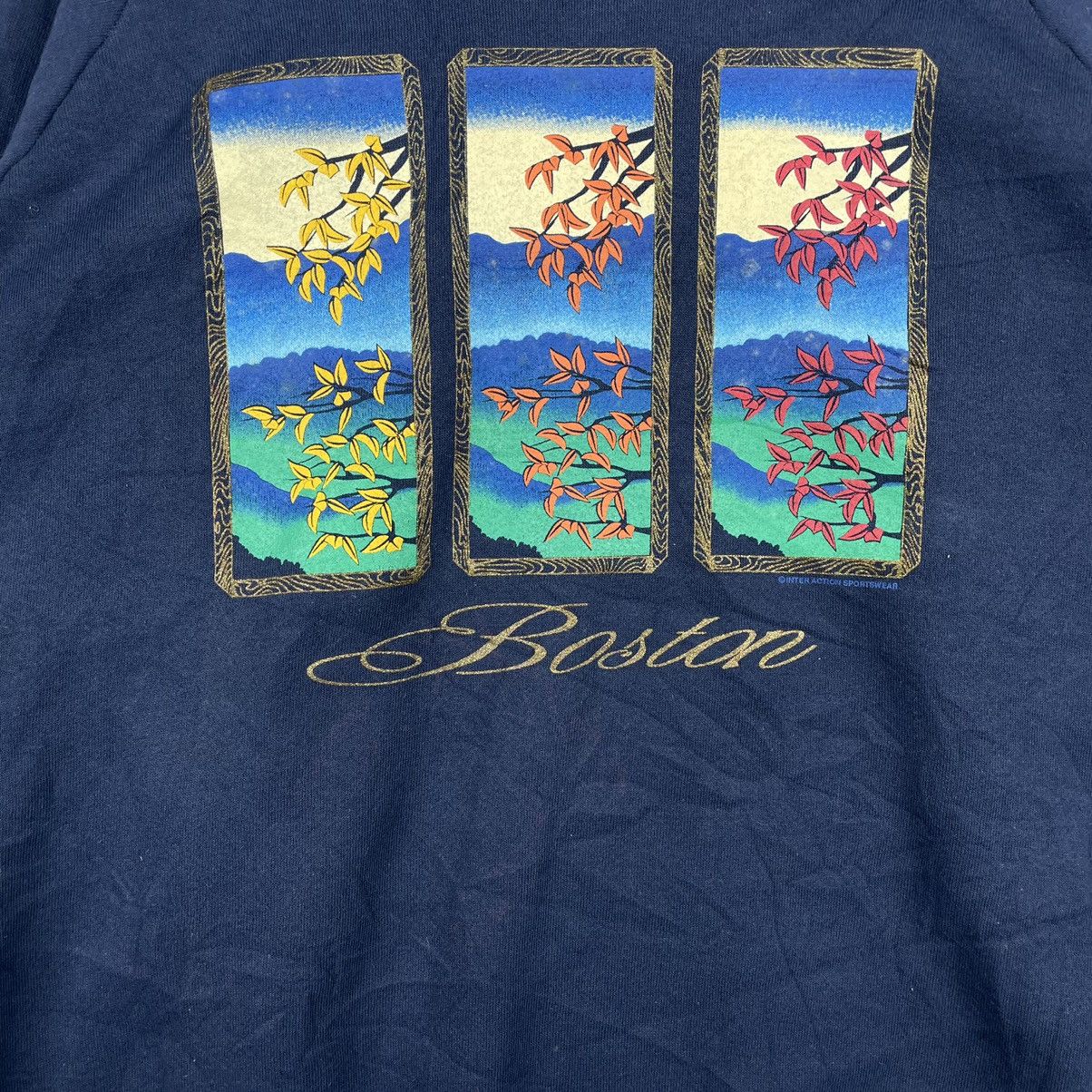 Vintage Vintage 90’s Boston Sweatshirt XLarge Size Jumper Sweater Size US XL / EU 56 / 4 - 2 Thumbnail