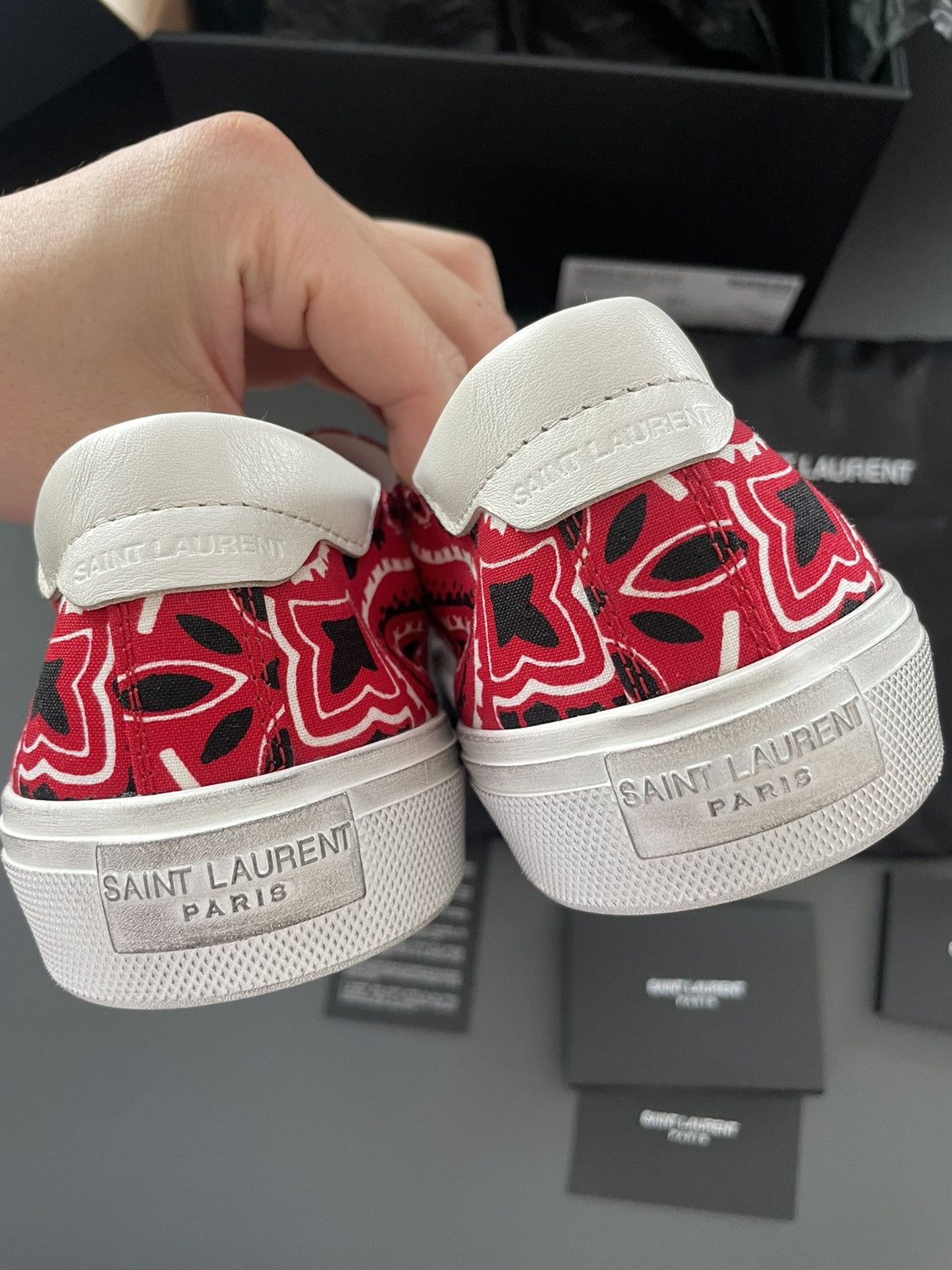 Hedi Slimane × Saint Laurent Paris × Yves Saint Laurent Moon Plus Saint Laurent Runway Sneakers Brand NEW Size US 9 / EU 42 - 9 Thumbnail